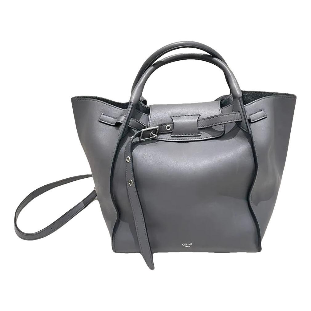 Big Bag leather handbag