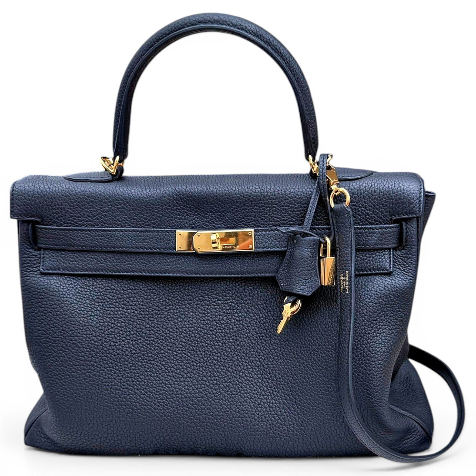 Kelly 35 leather handbag