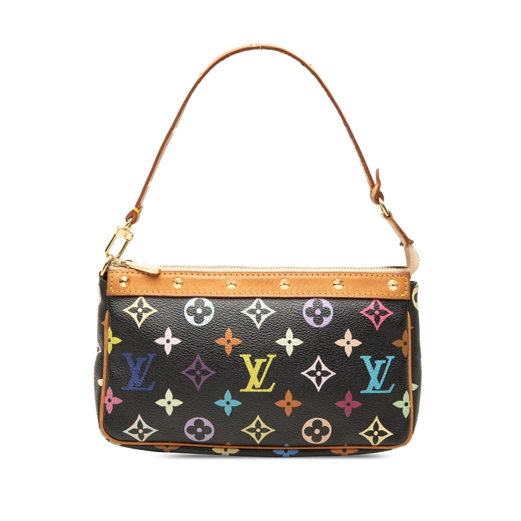 Pochette Accessoire leather handbag