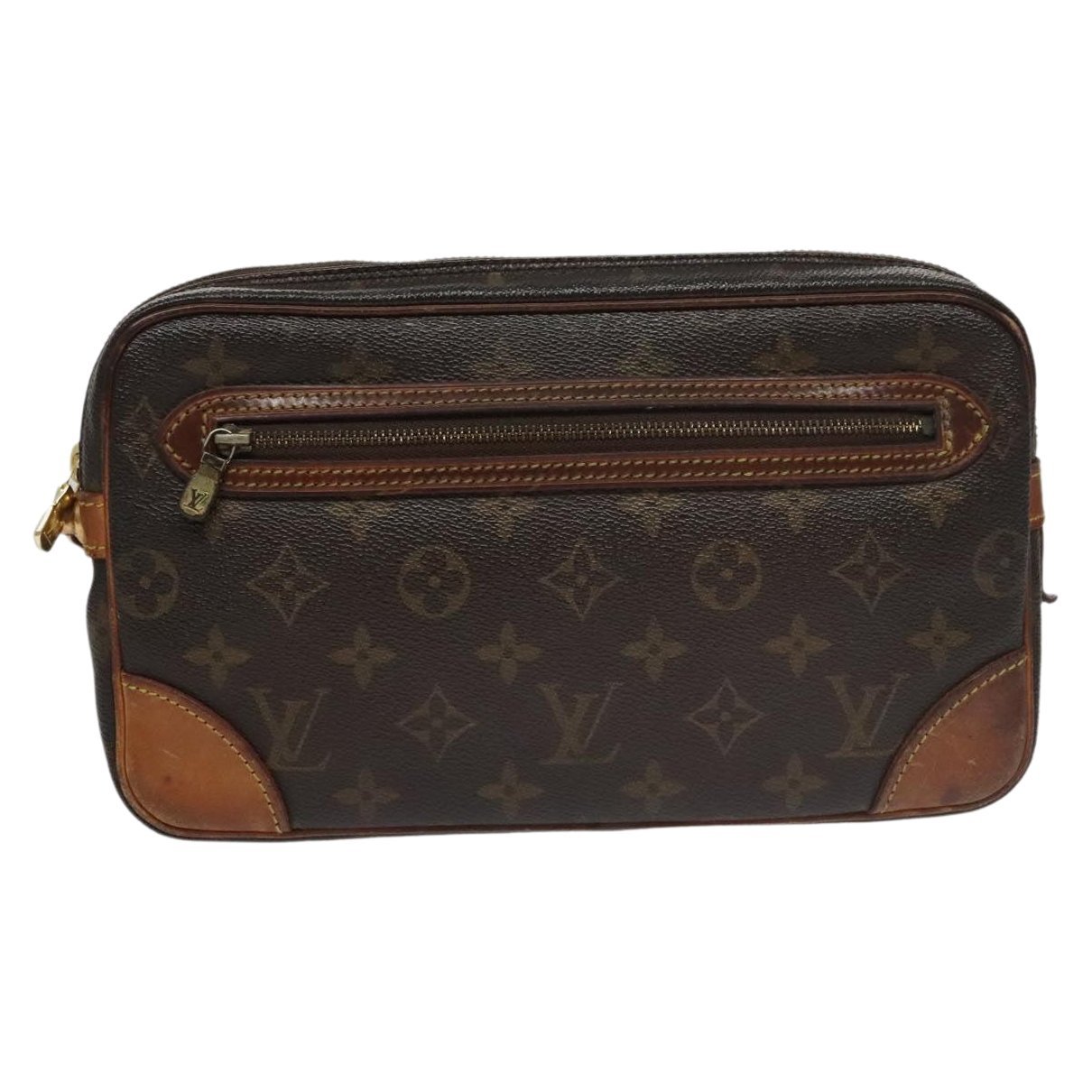 Marly Dragonne leather clutch bag