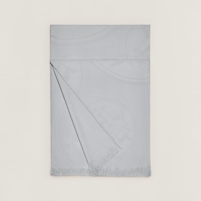 Gris Nuage New Libris Stole