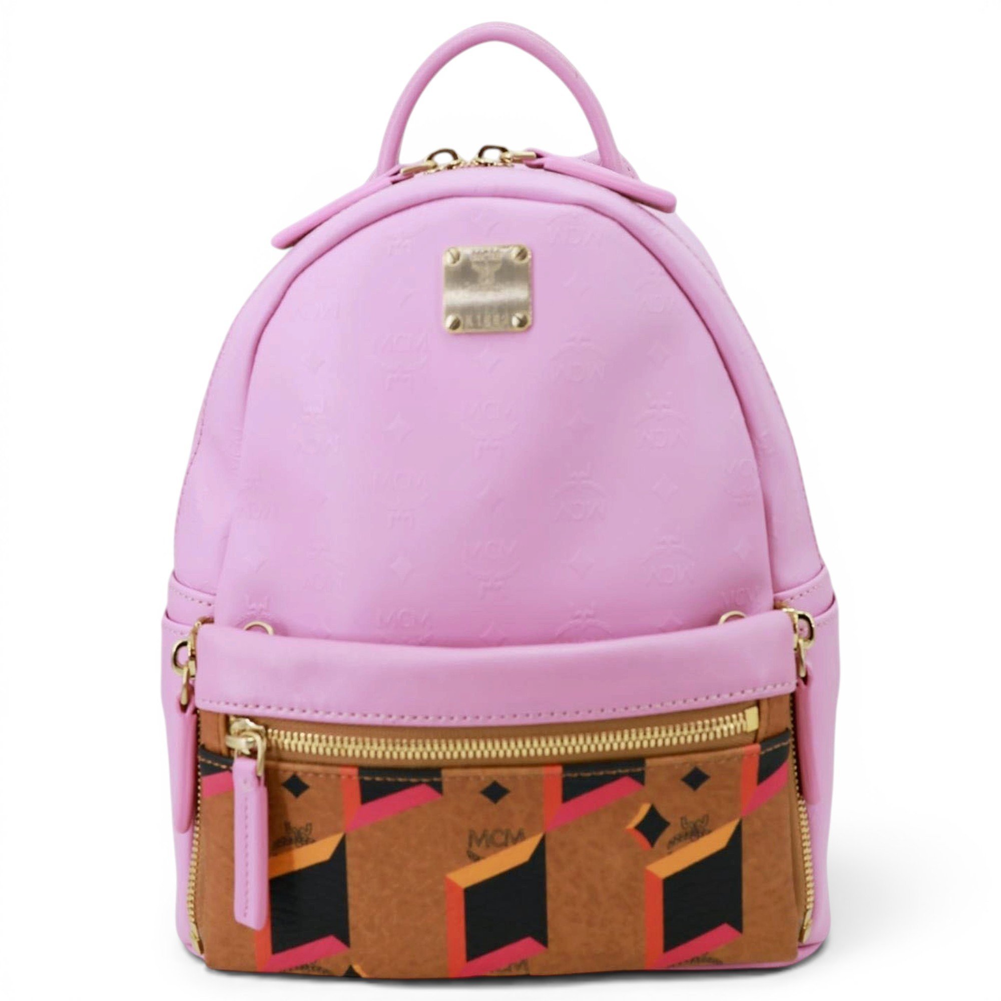 Leather backpack