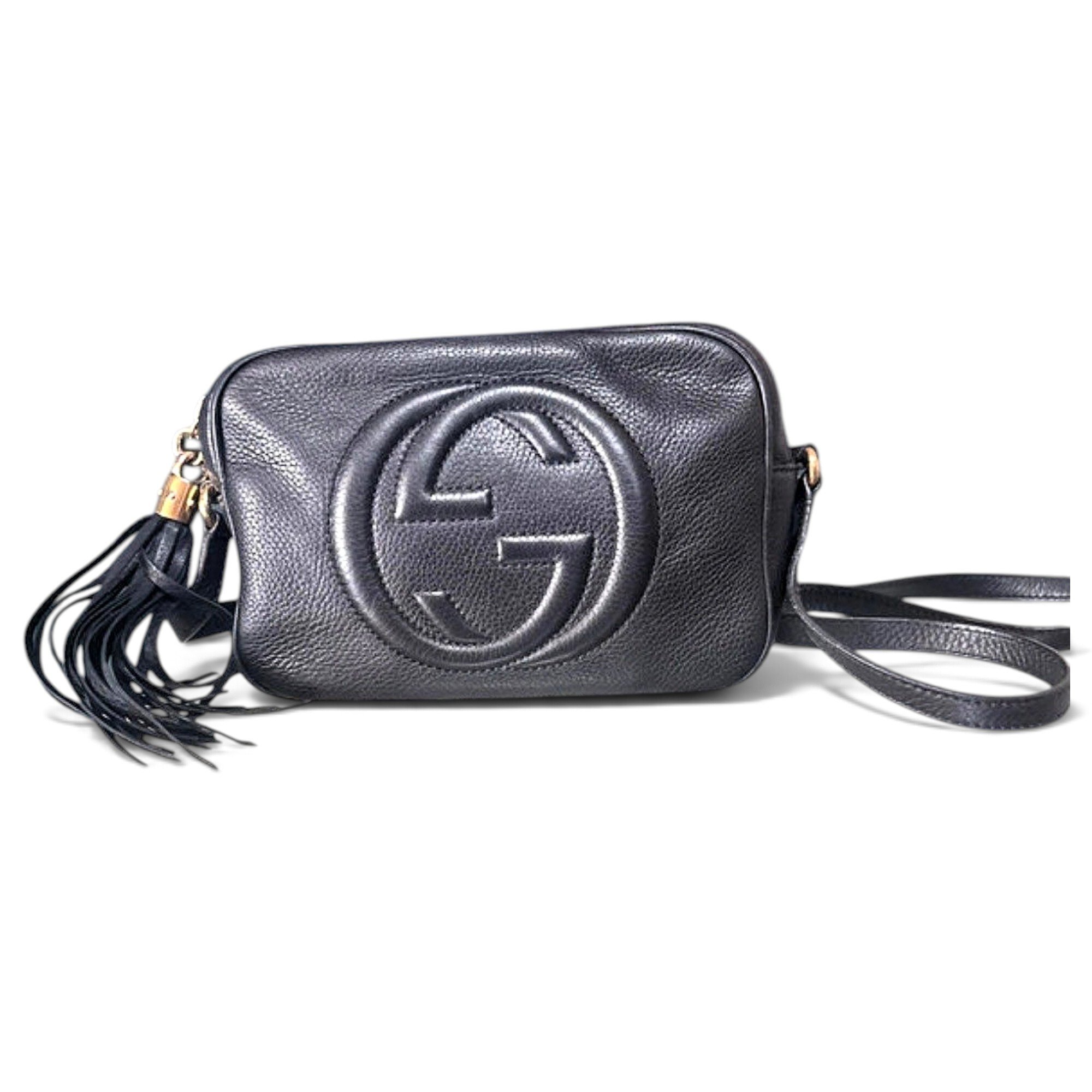 Soho leather clutch bag