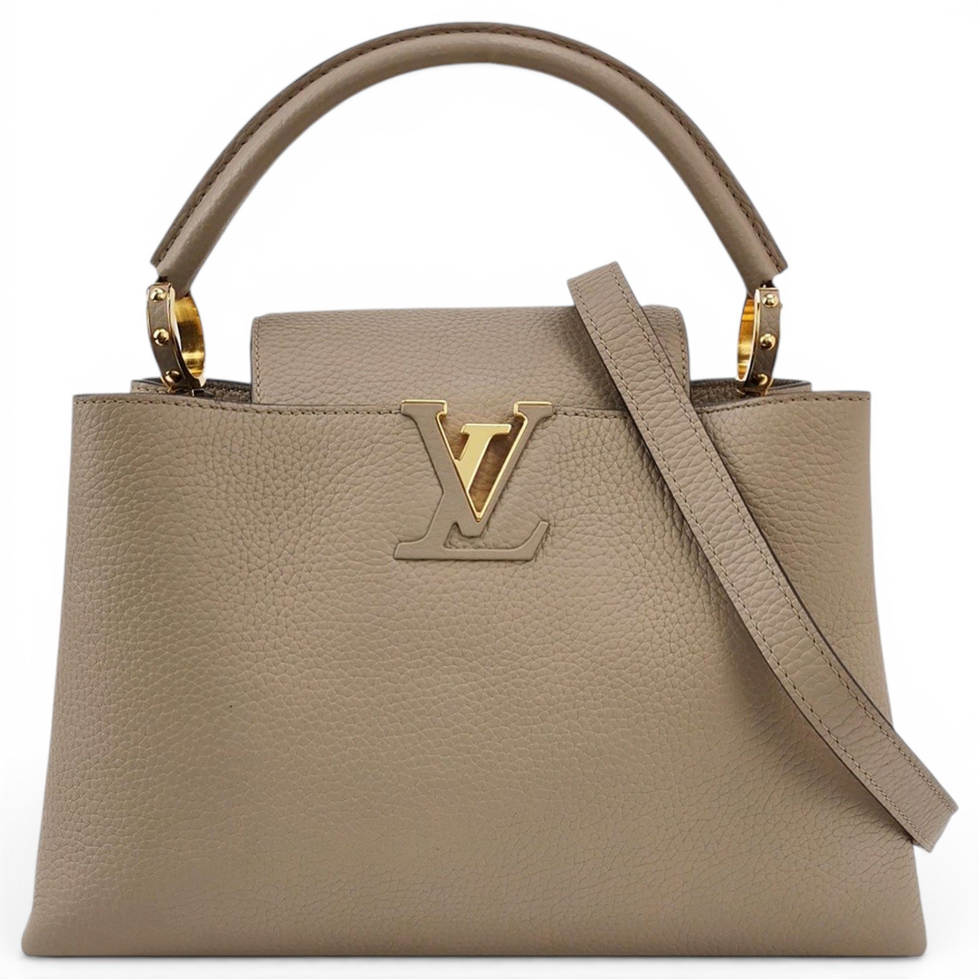 Capucines leather handbag