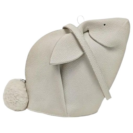 Animals leather handbag