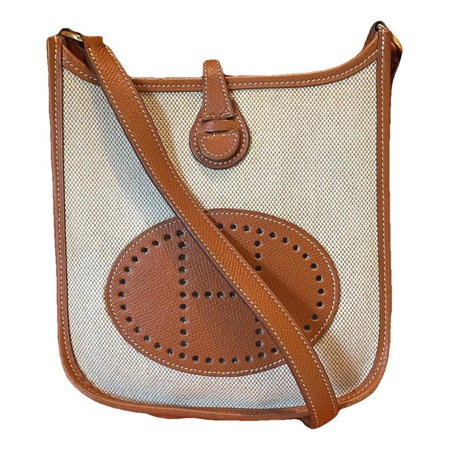 Hermes Evelyne Handbag Gold