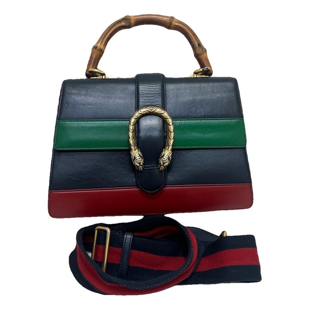 Dionysus Bamboo leather handbag