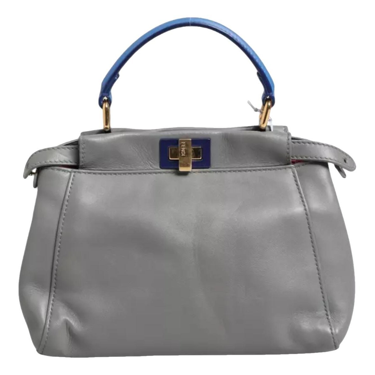 Peekaboo leather handbag