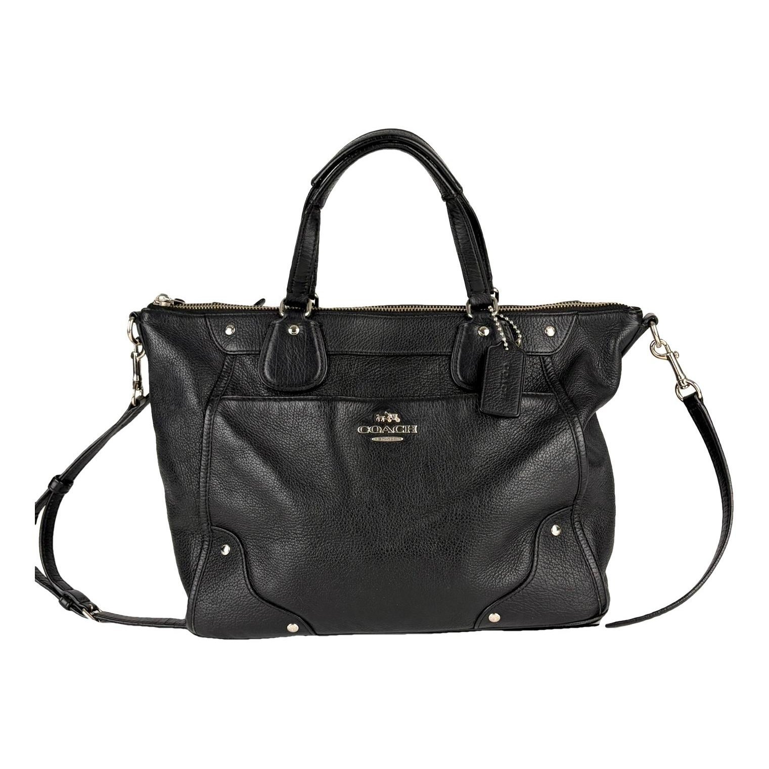 Leather crossbody bag