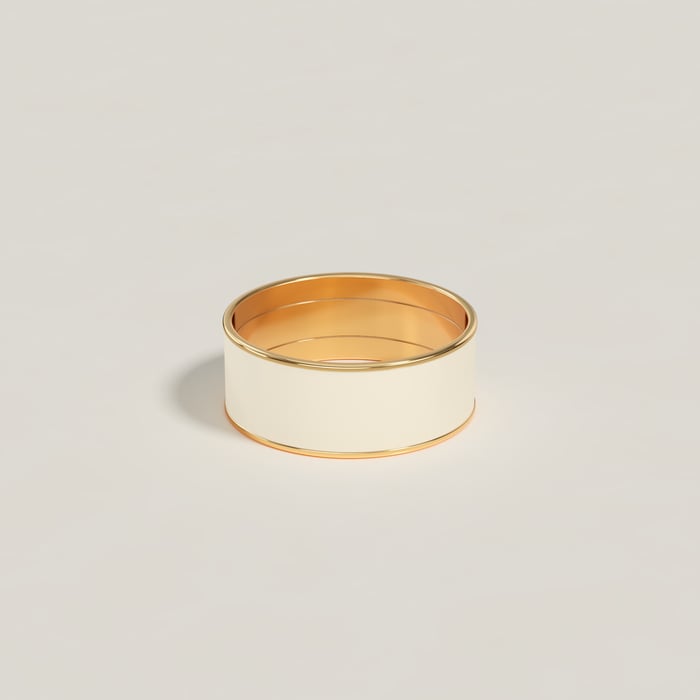 Crème Uni Ring, Medium Model