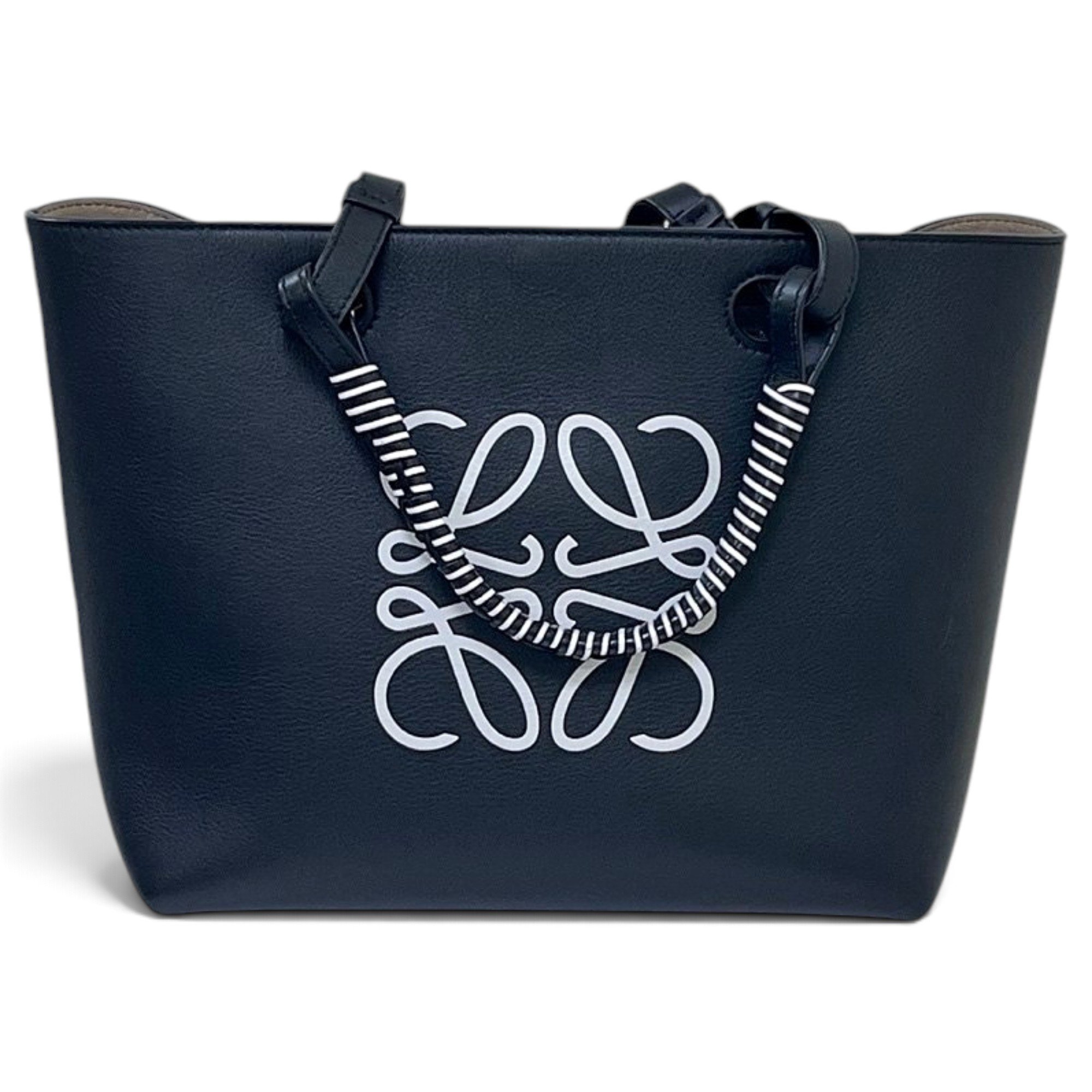 Anagram leather tote