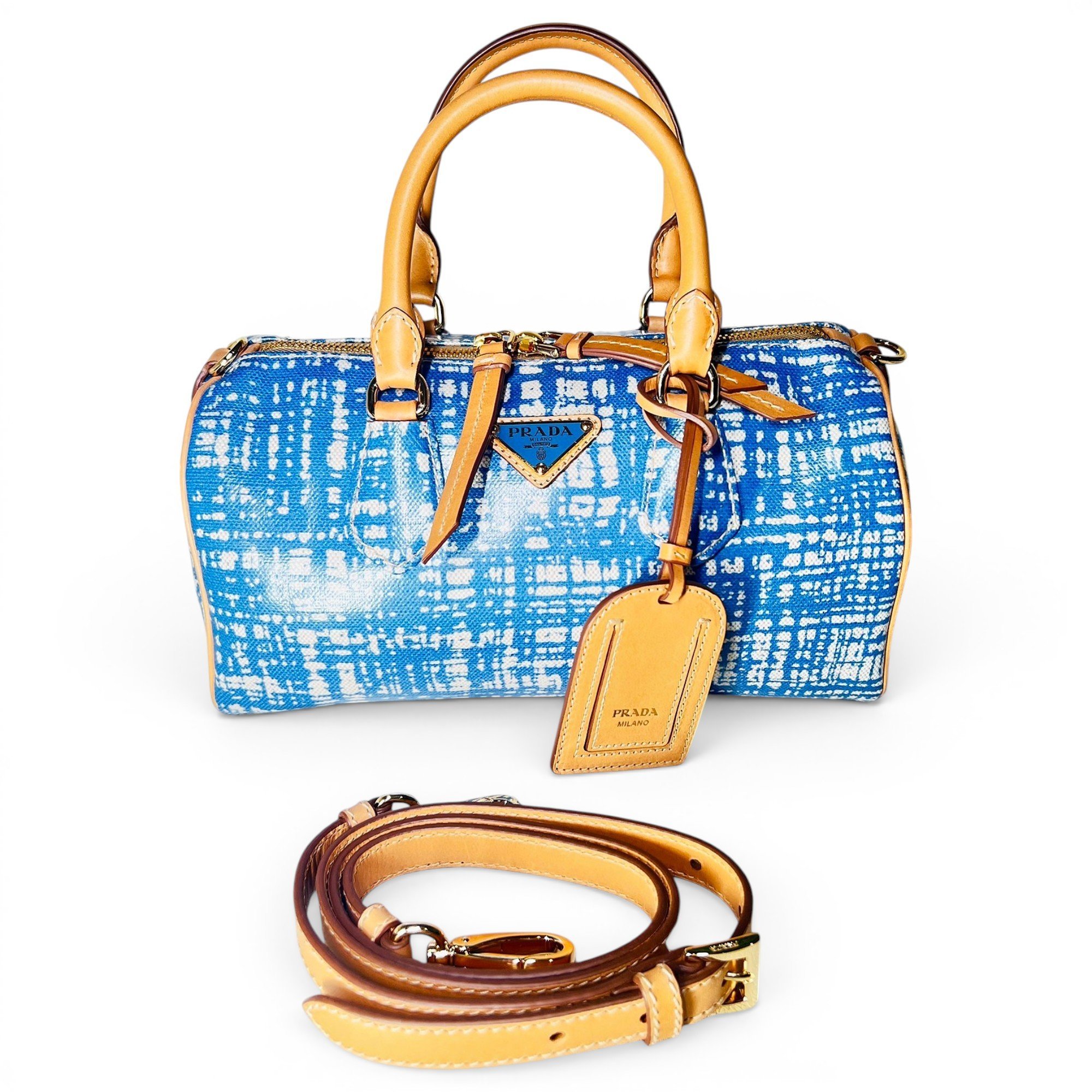 Linen handbag