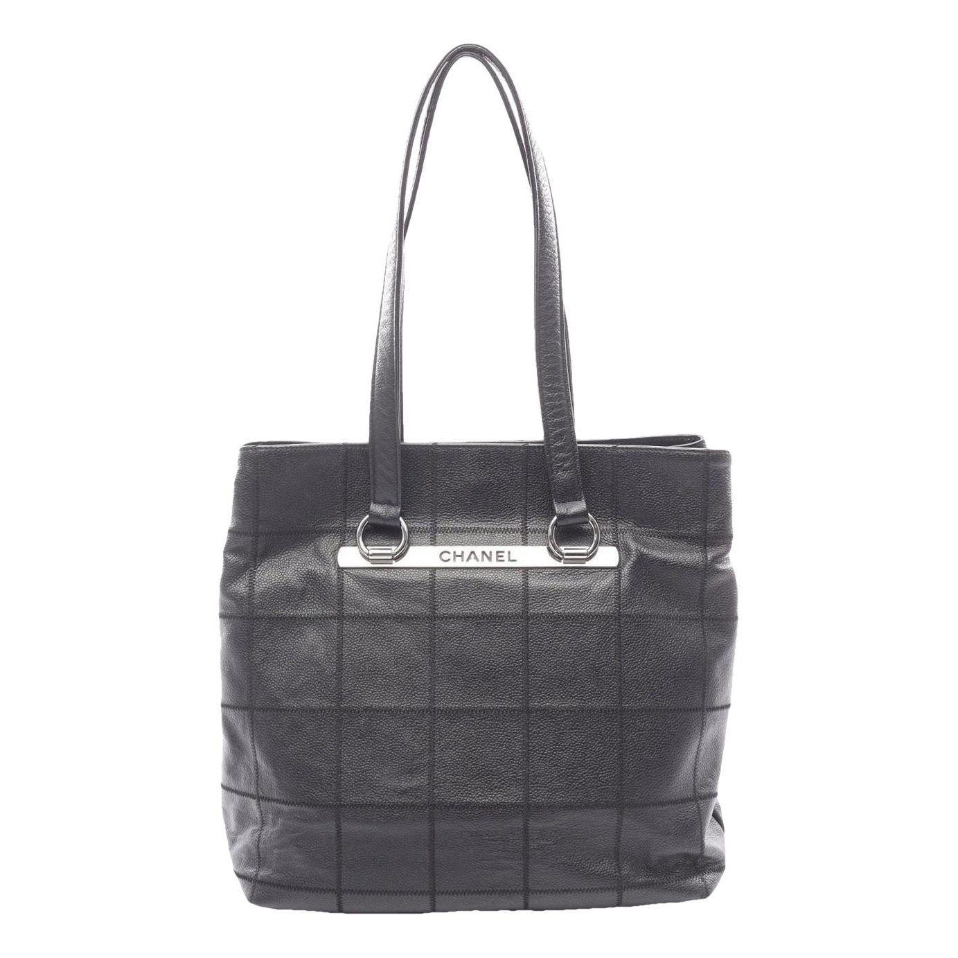 Leather tote