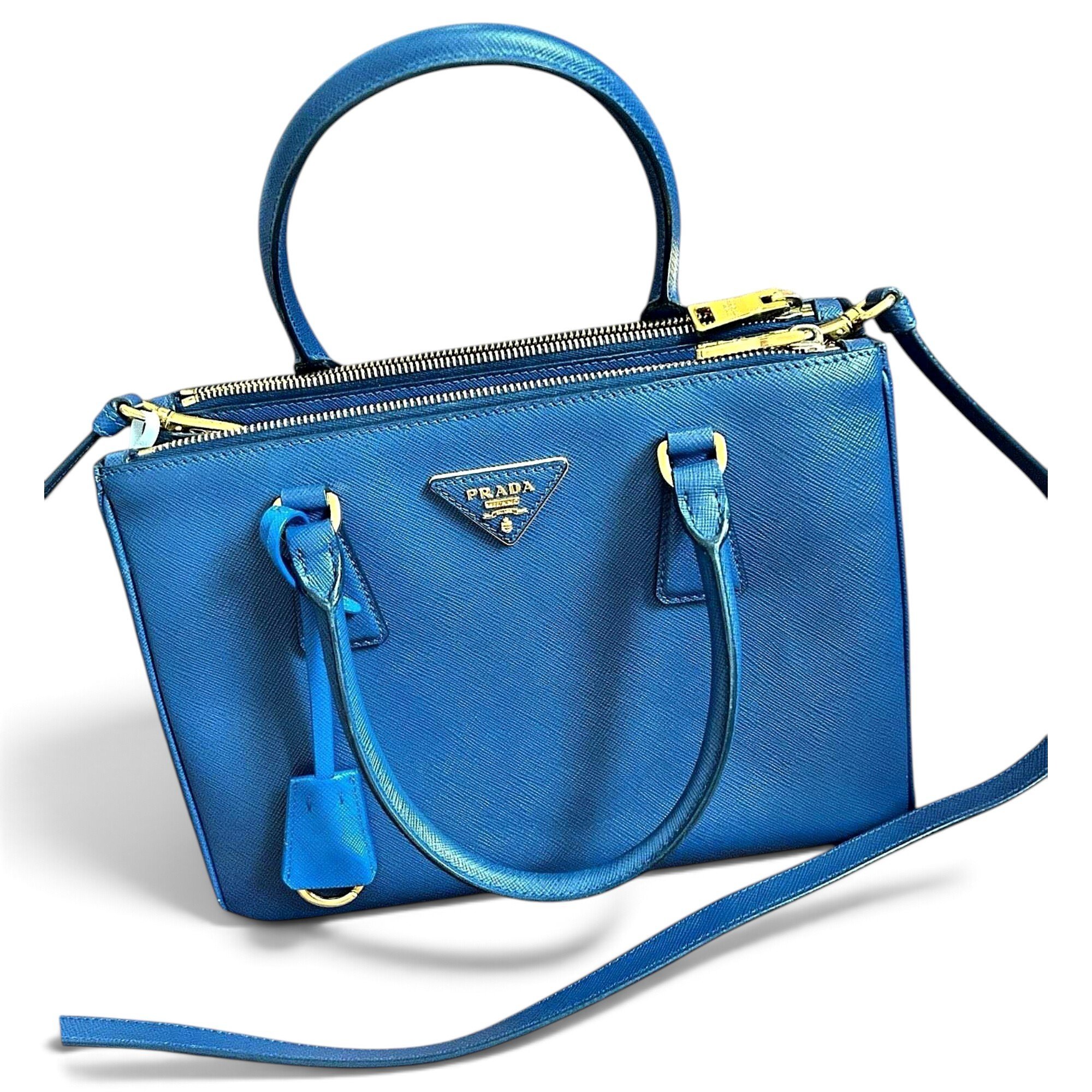 Galleria leather handbag