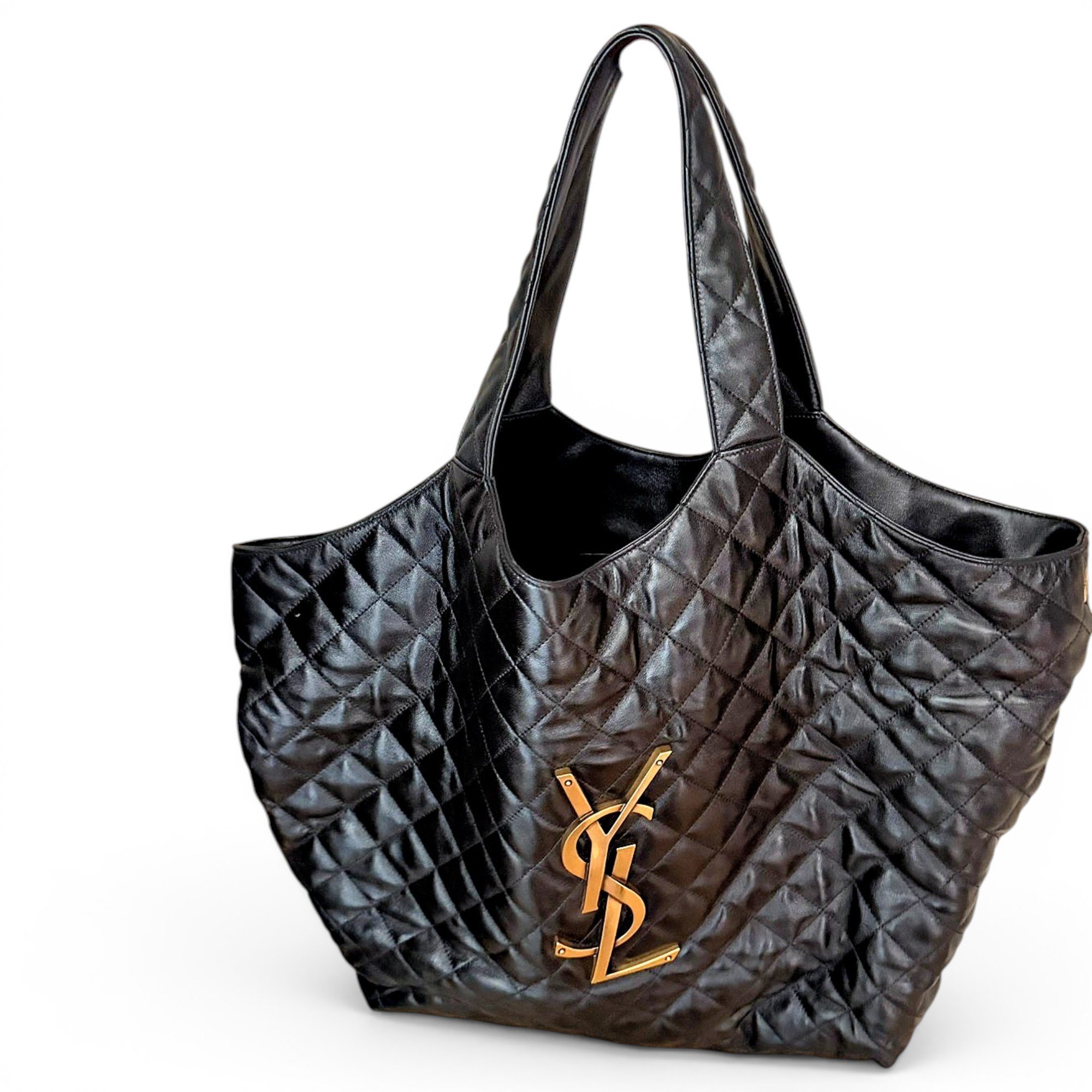 Icare leather handbag