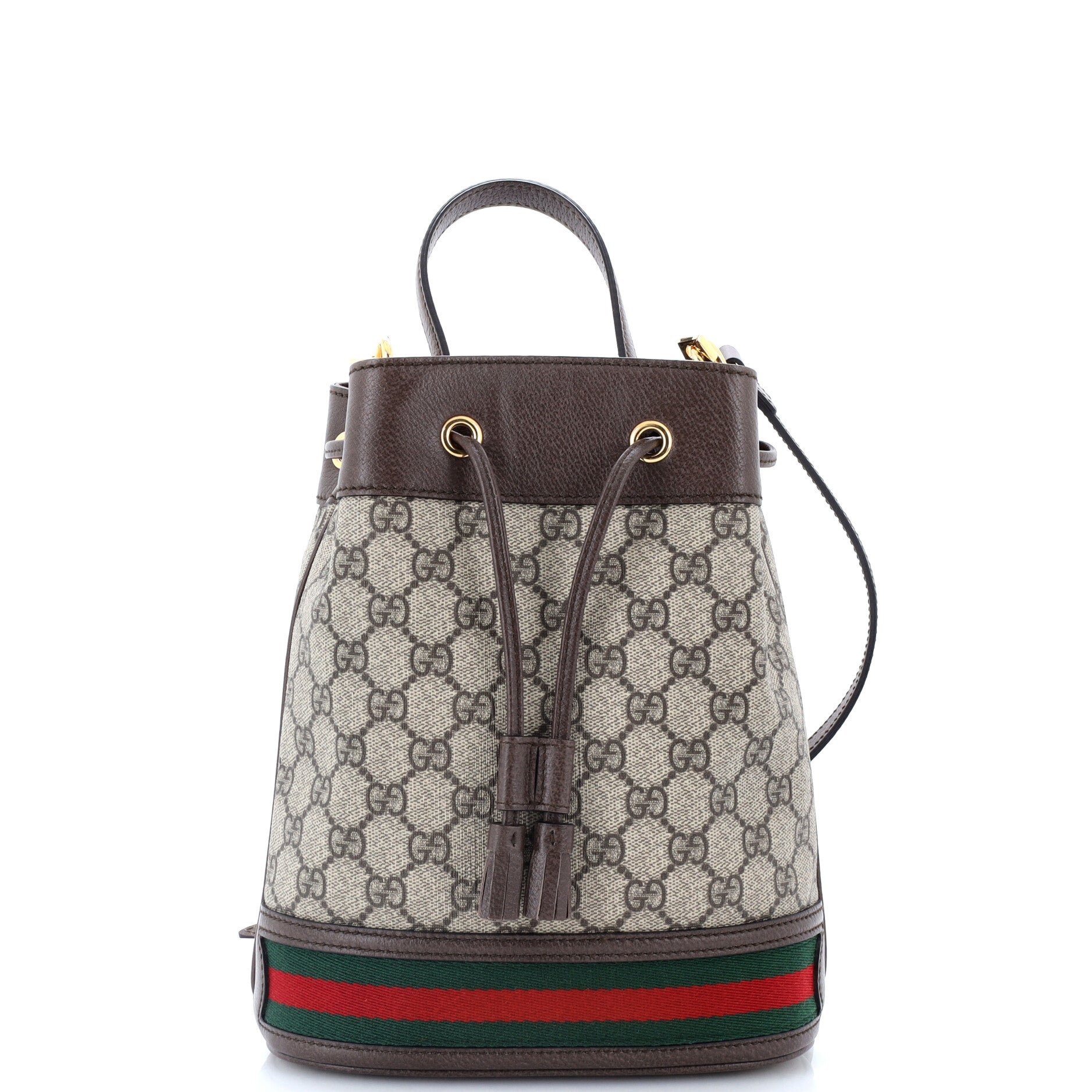 Ophidia Bucket Bag GG Coated Canvas Small
