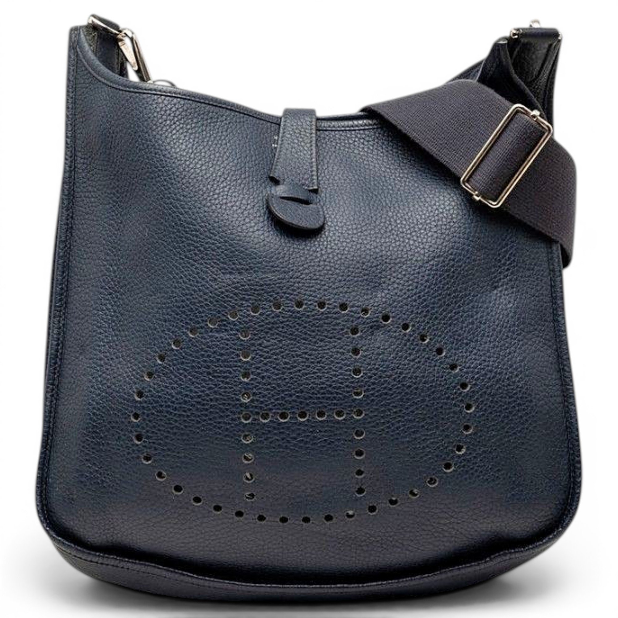 Evelyne leather handbag