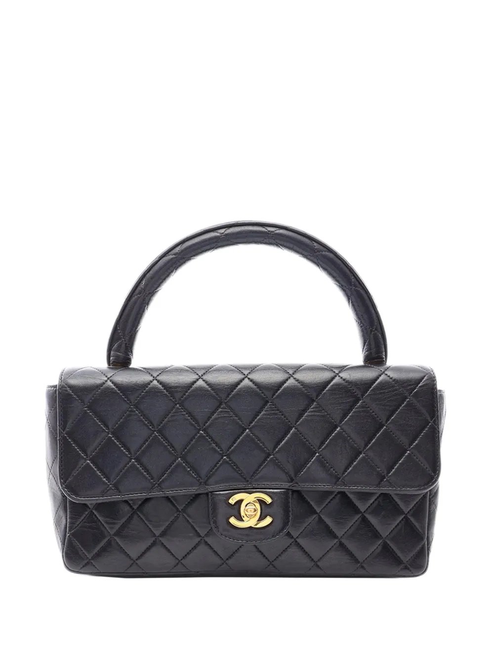 Chanel 1994-1996 Lambskin Parent Kelly Flap handbag