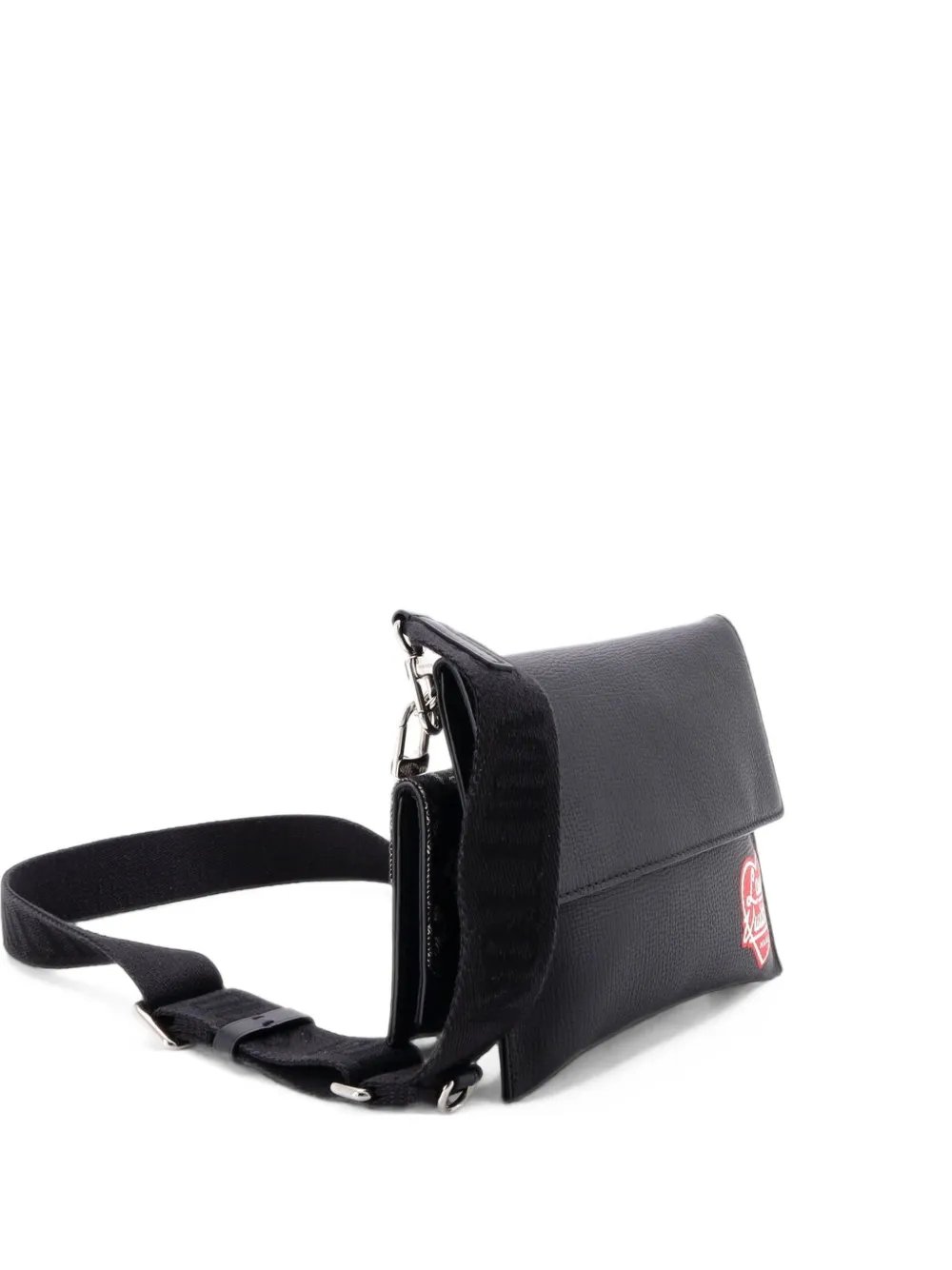 Nigo Trio Messenger Pouch Monogram Denim and Taurillon Leather clutch bag