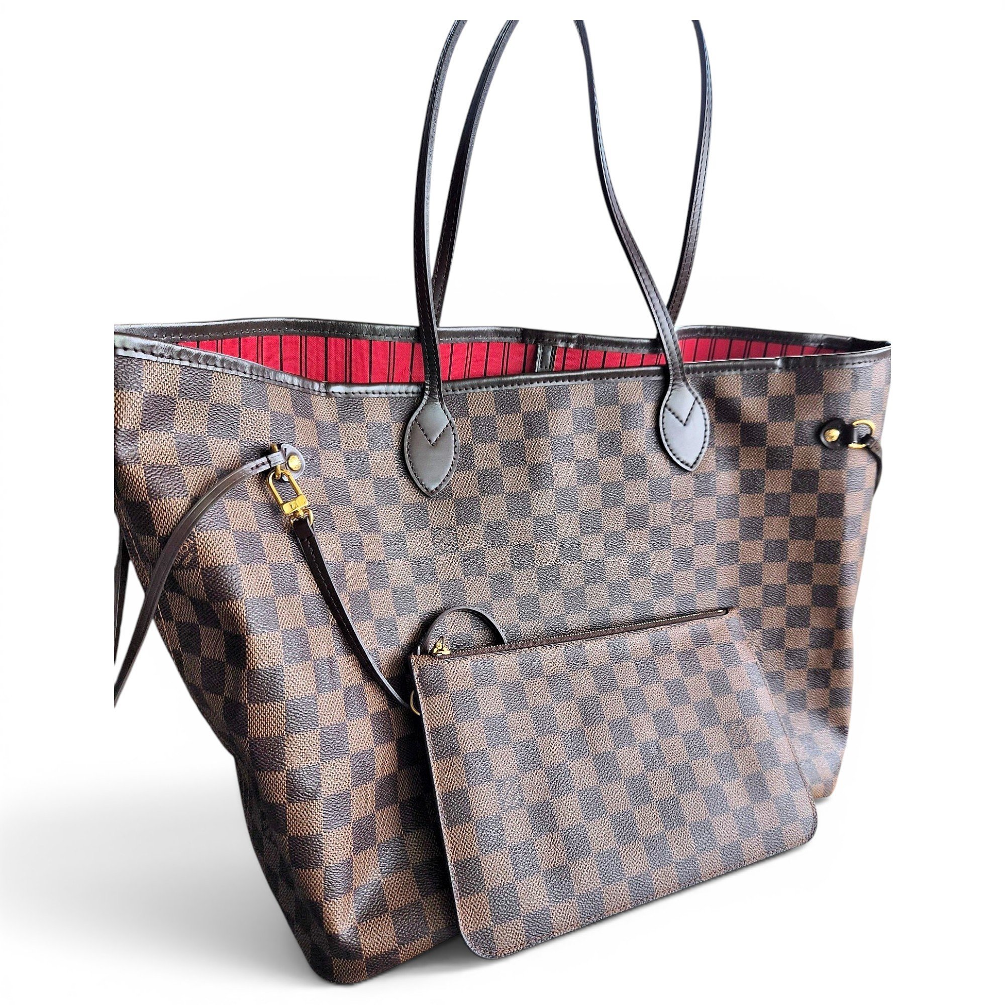 Neverfull leather tote