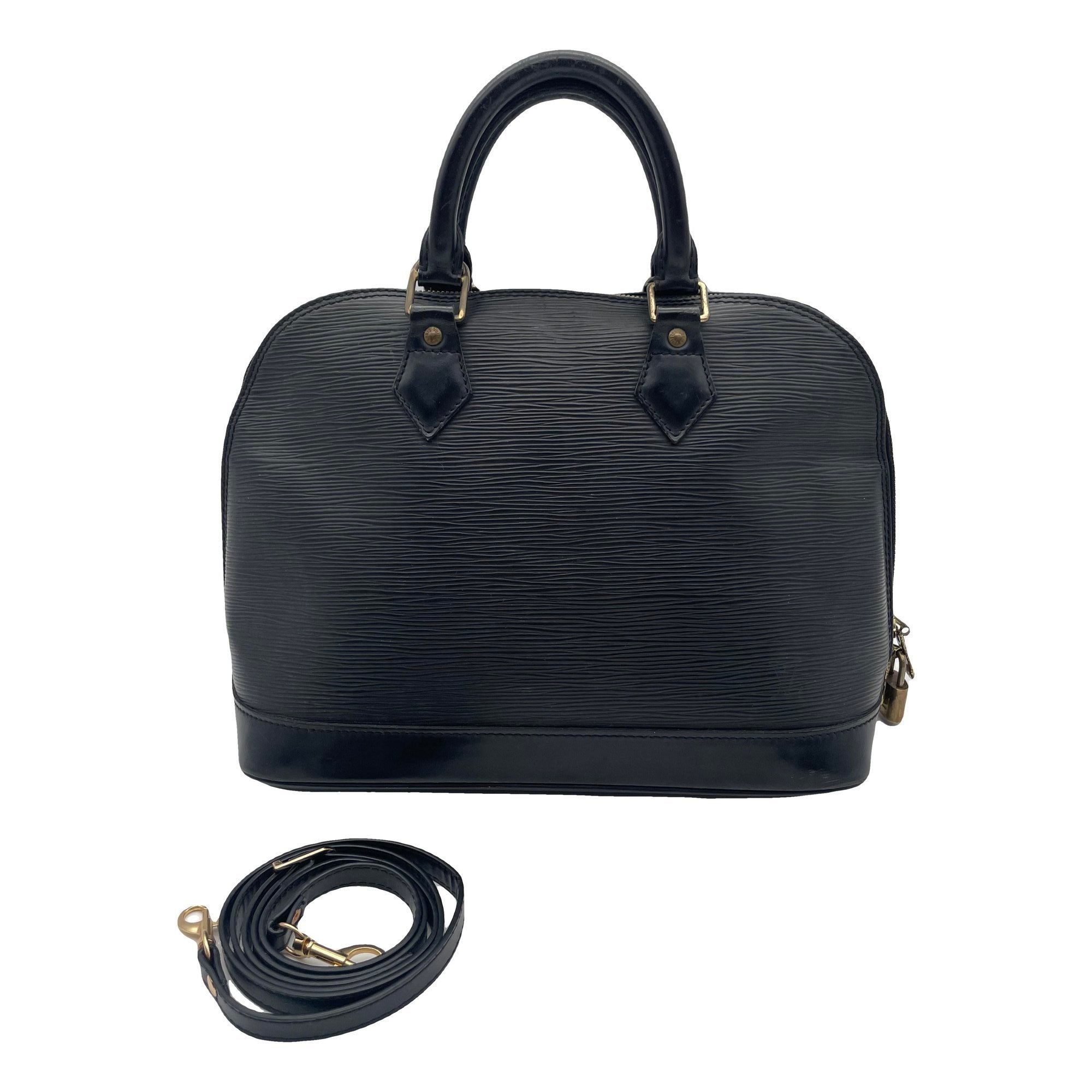 Alma leather handbag