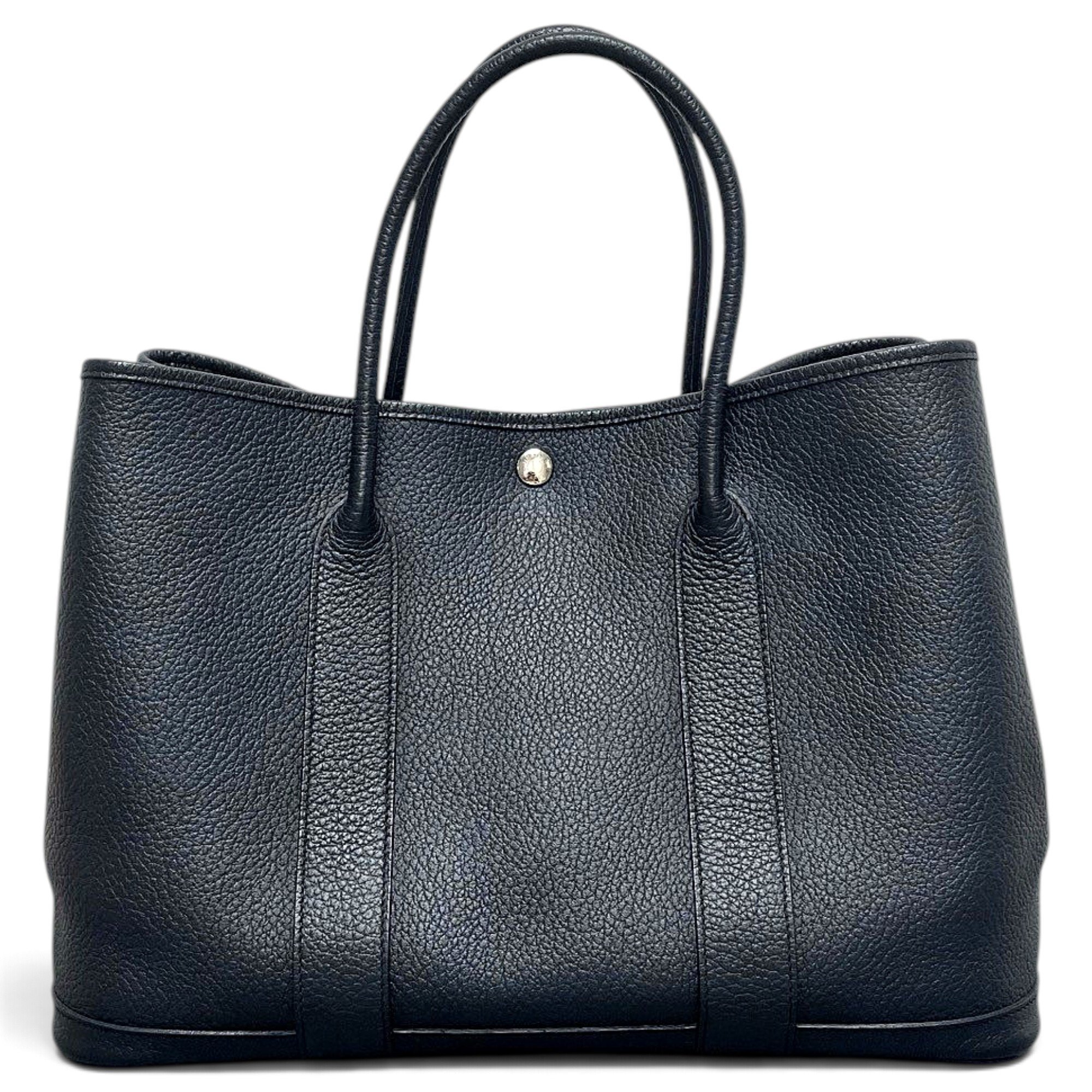 Hermes Garden Party leather handbag