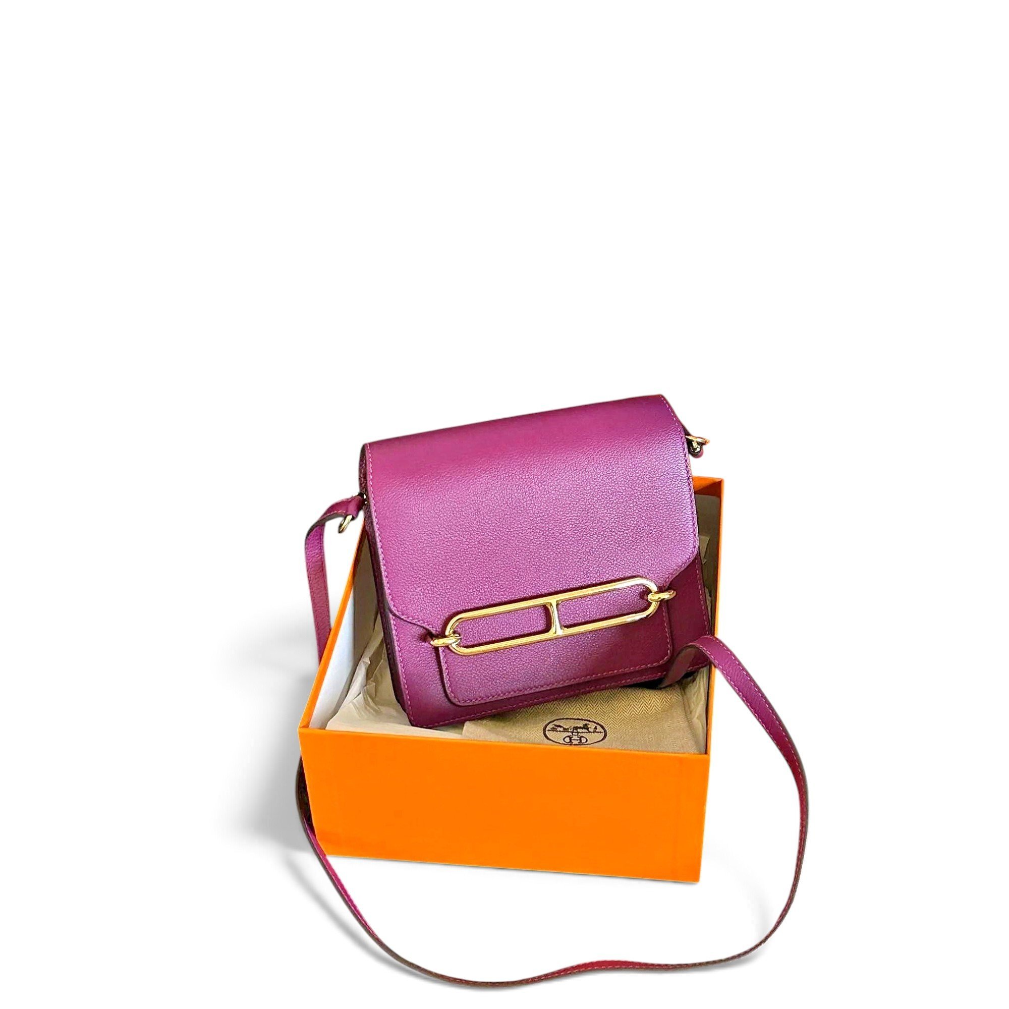Leather mini bag