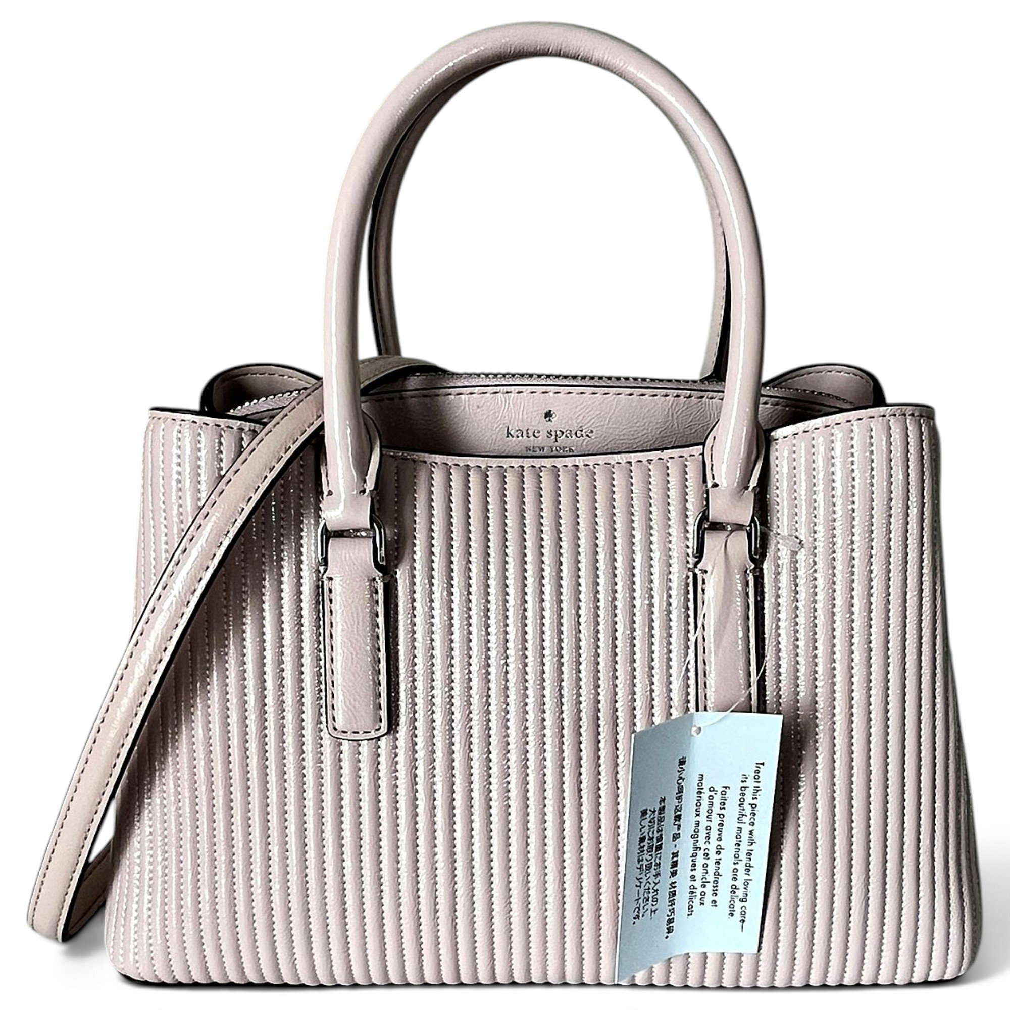 Leather satchel