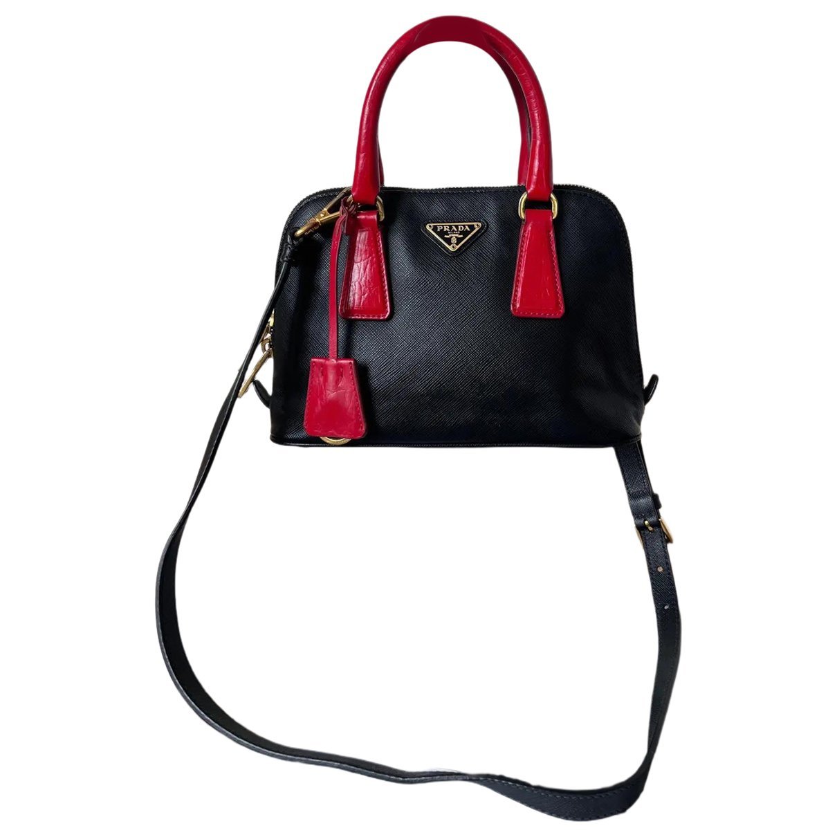 Promenade leather handbag