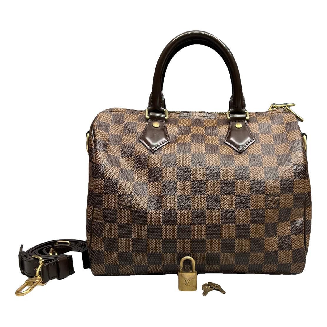 Speedy leather handbag