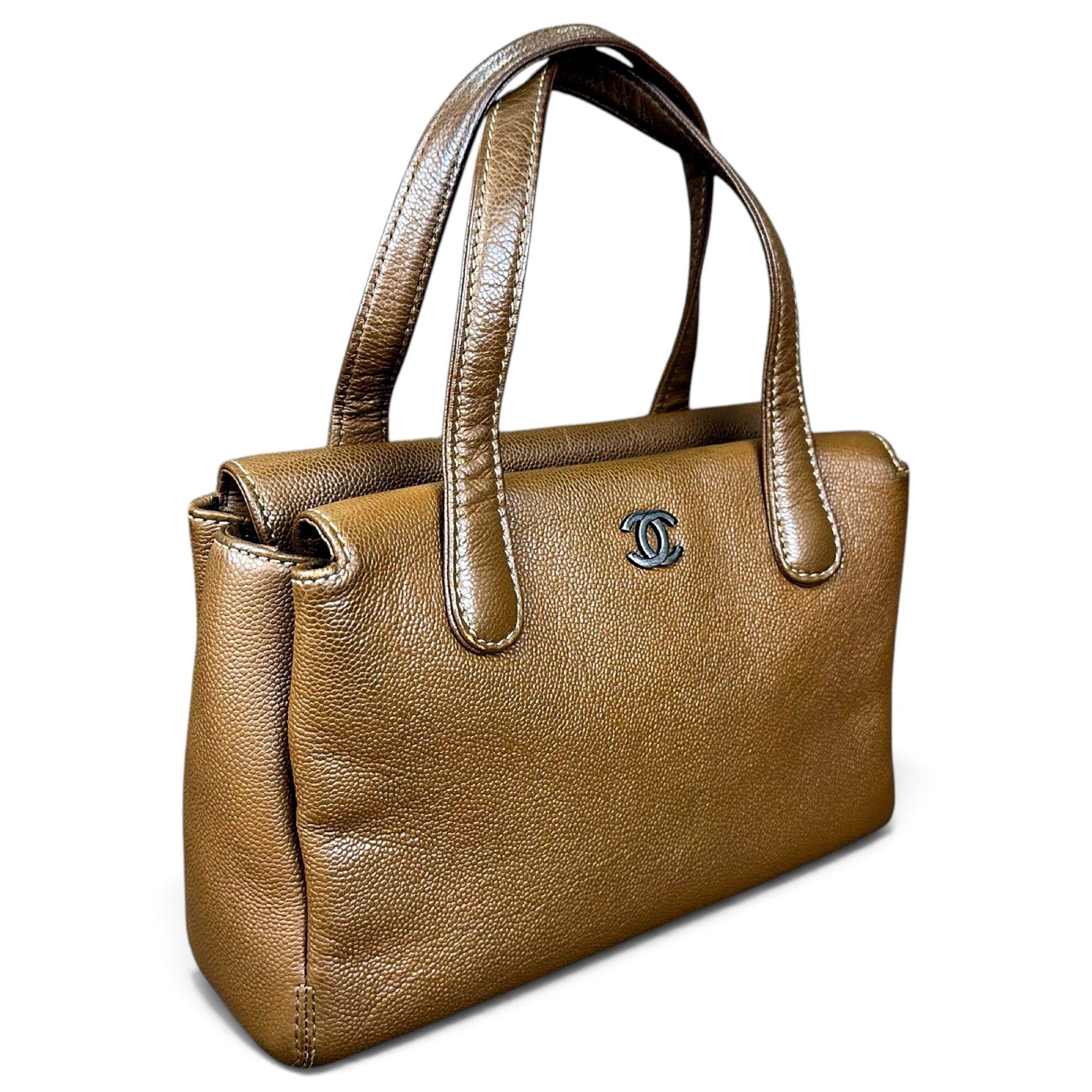 Leather handbag