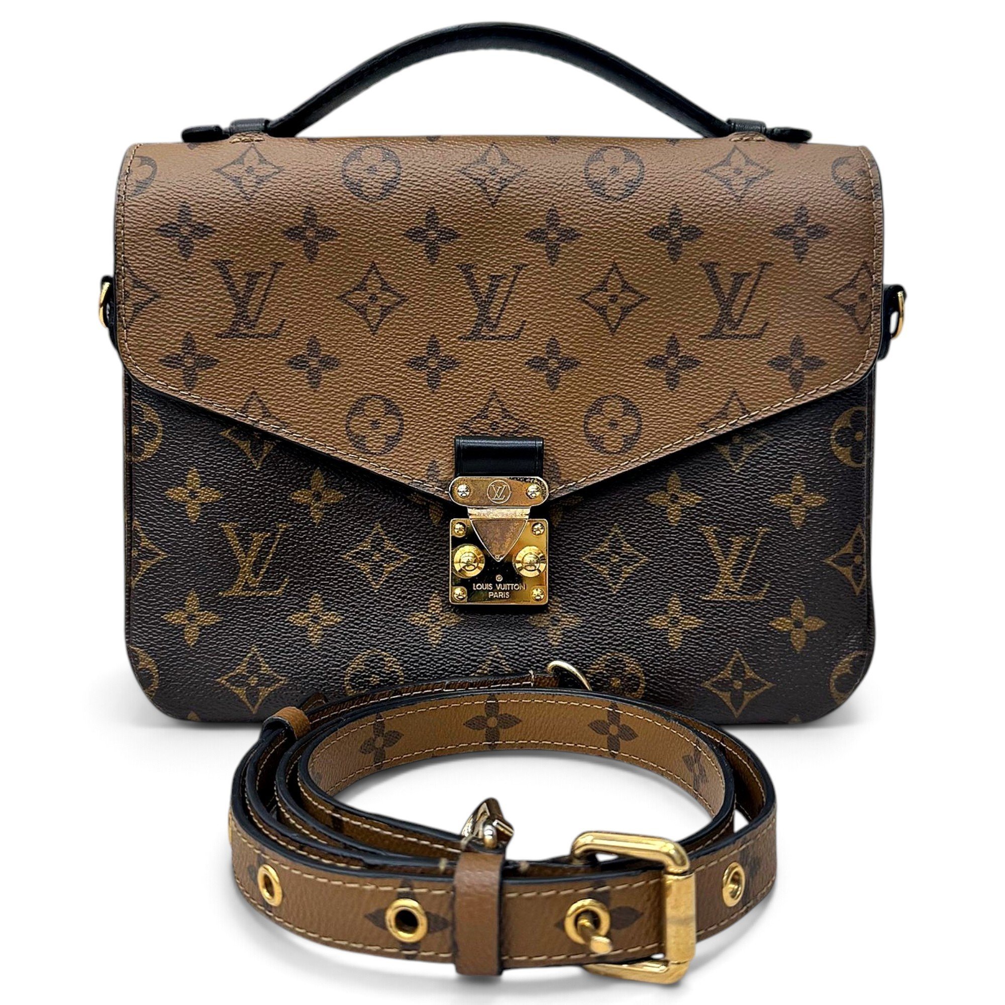 Metis leather handbag