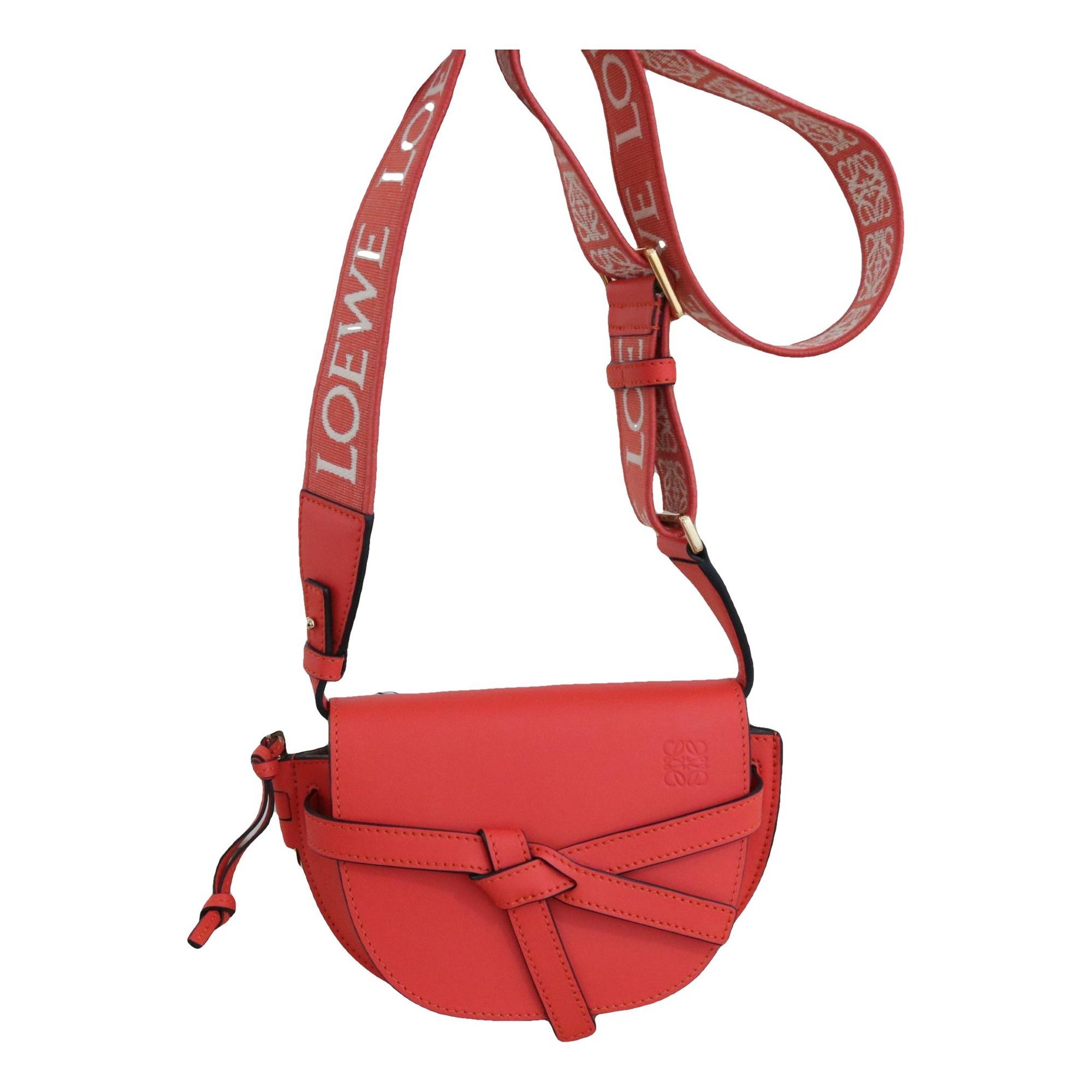 Gate leather handbag