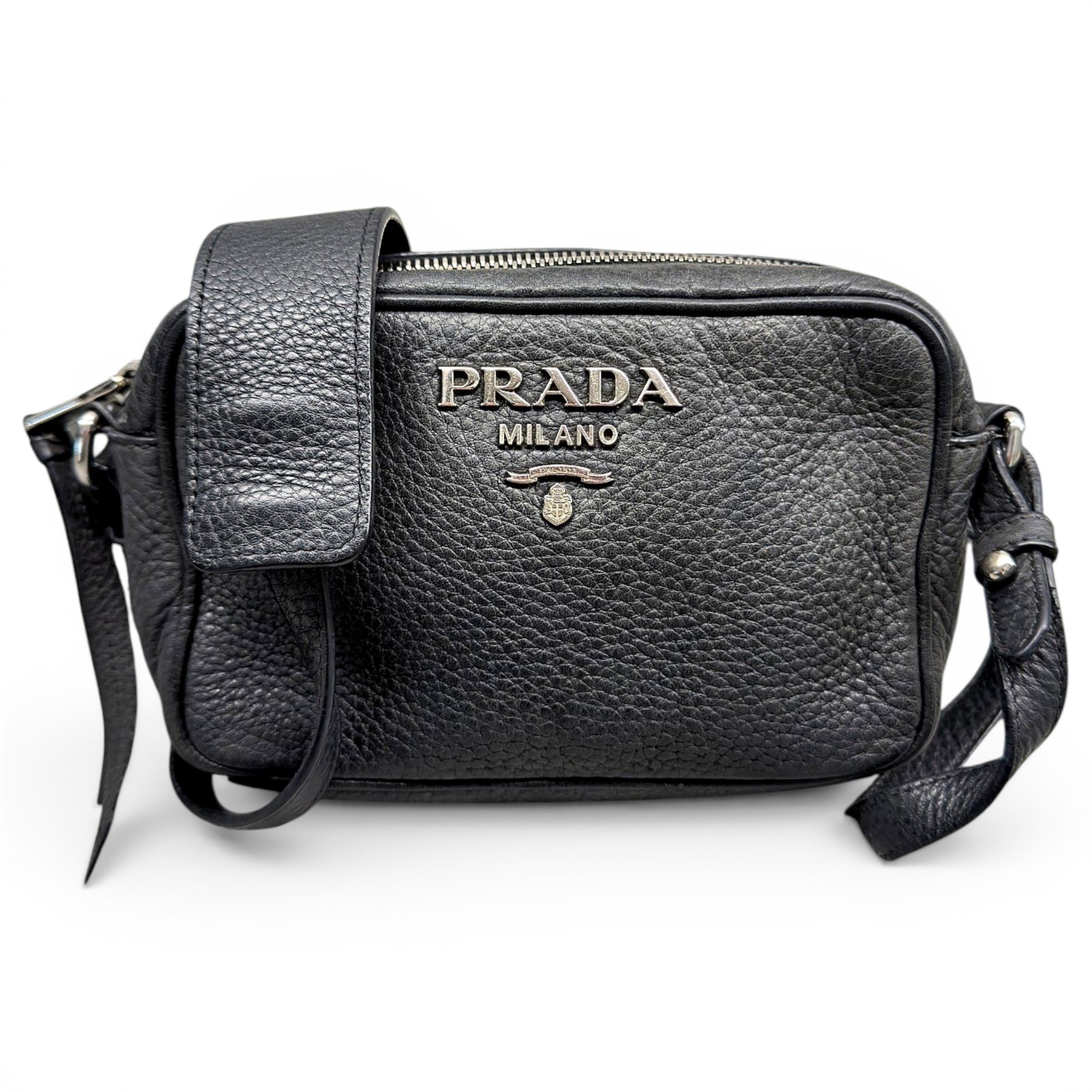 Leather crossbody bag