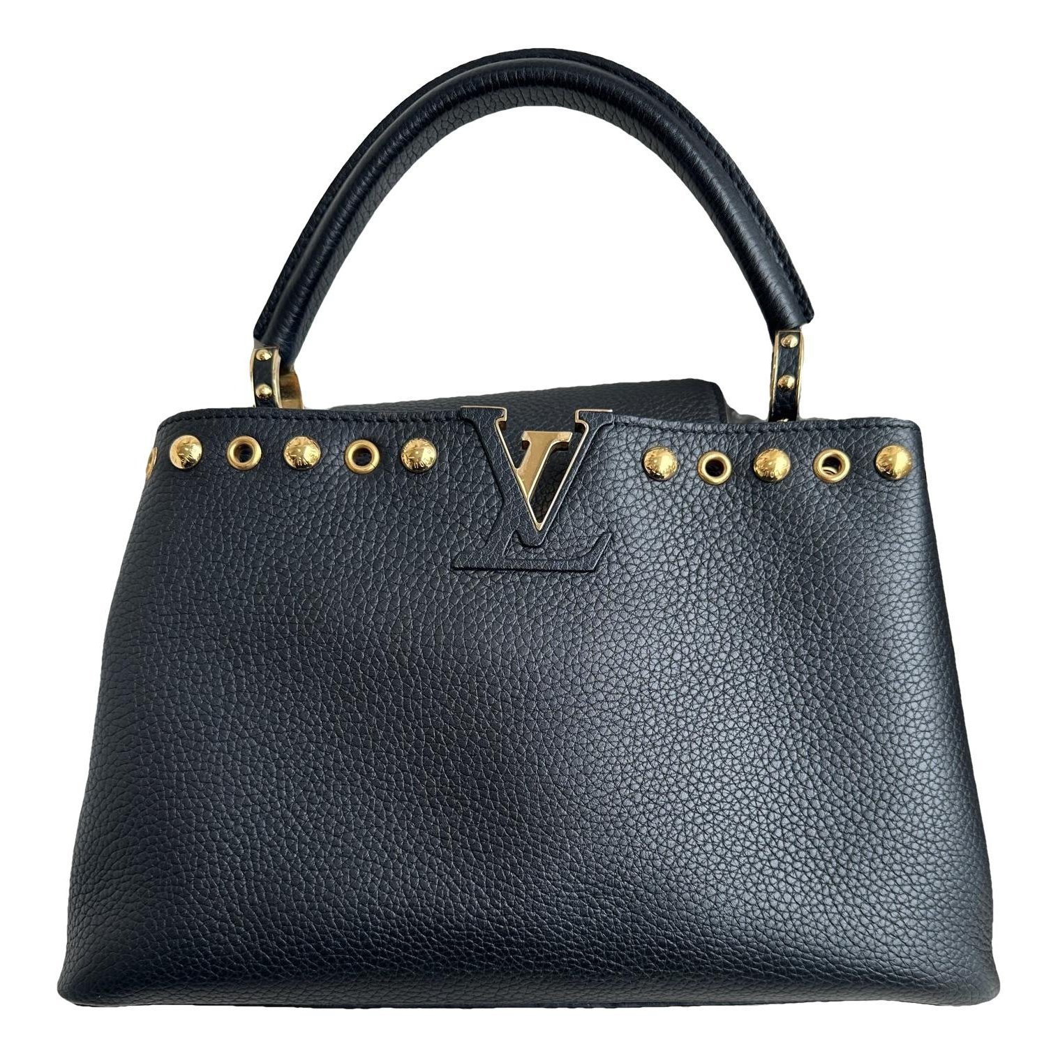 Capucines leather handbag