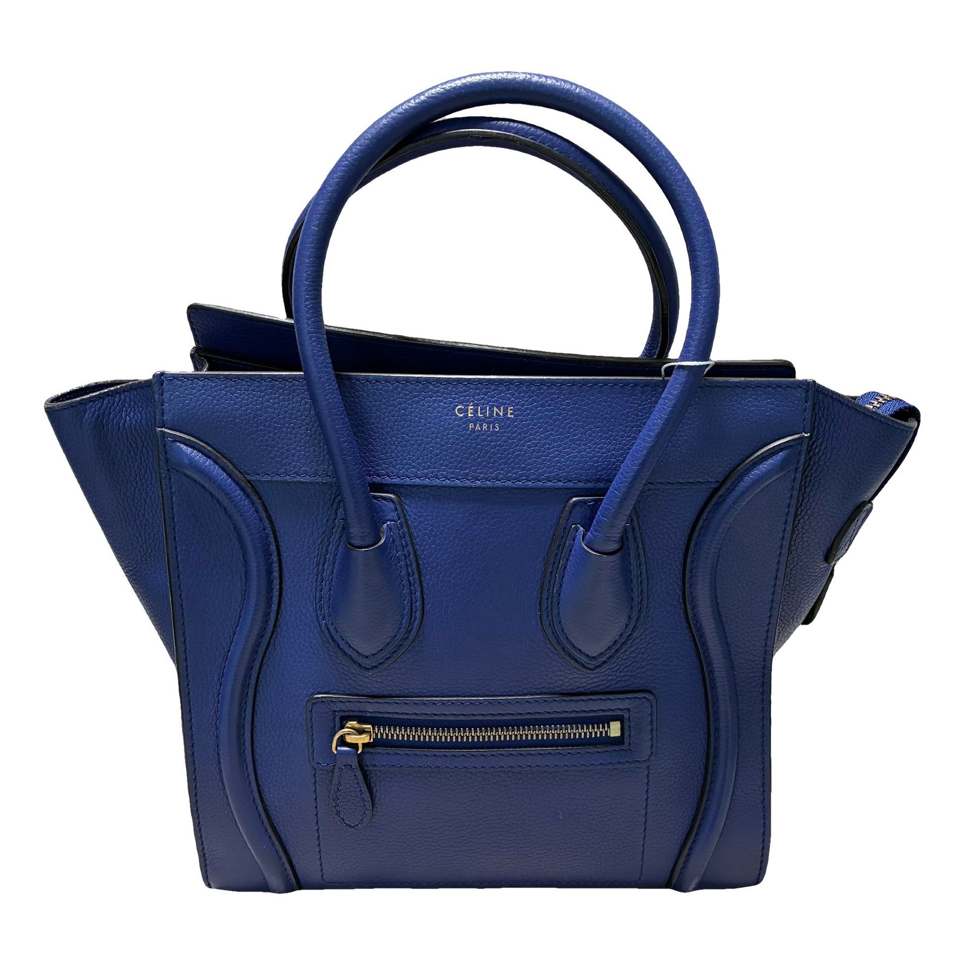 Luggage leather handbag