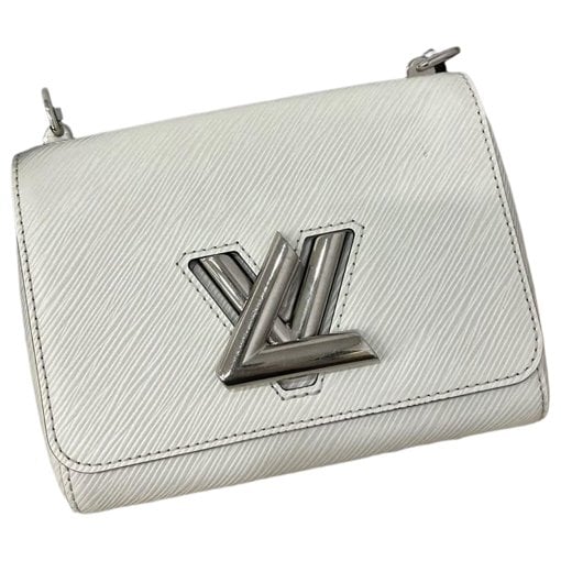 Twist leather handbag