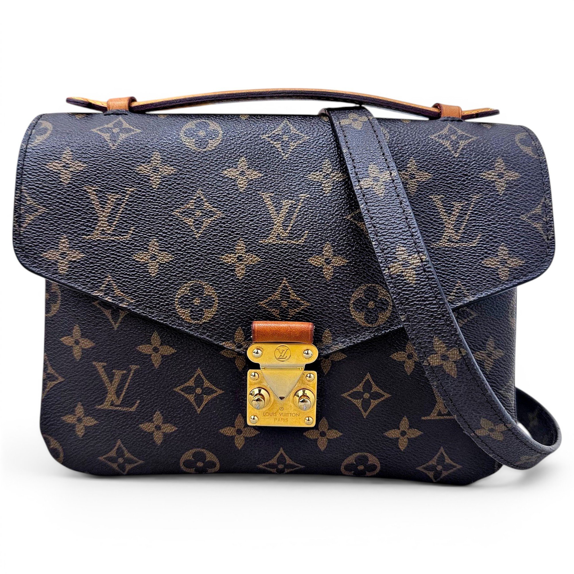 Metis leather crossbody bag