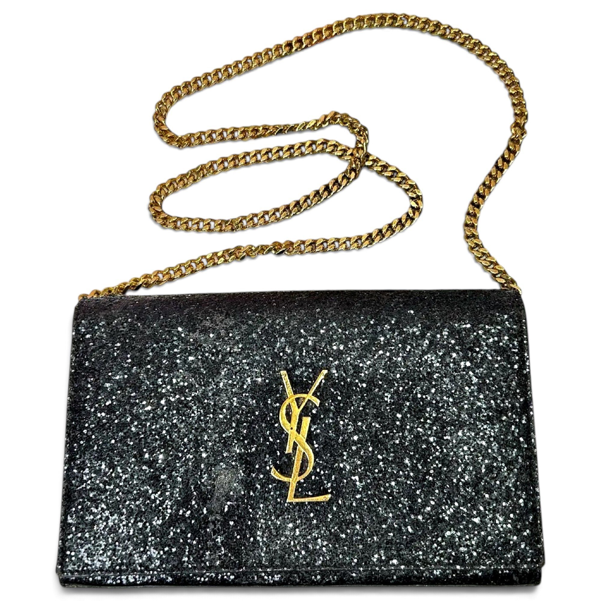 Kate monogramme glitter crossbody bag