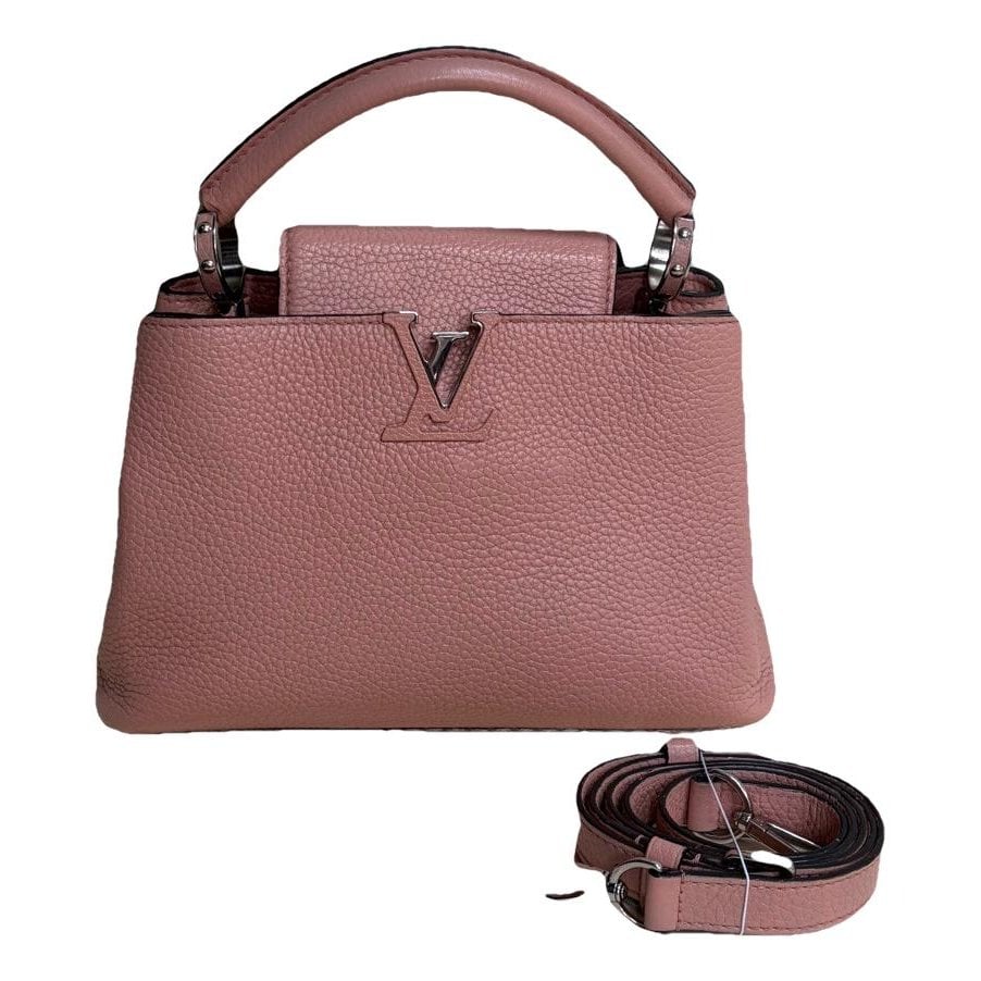 Capucines leather handbag