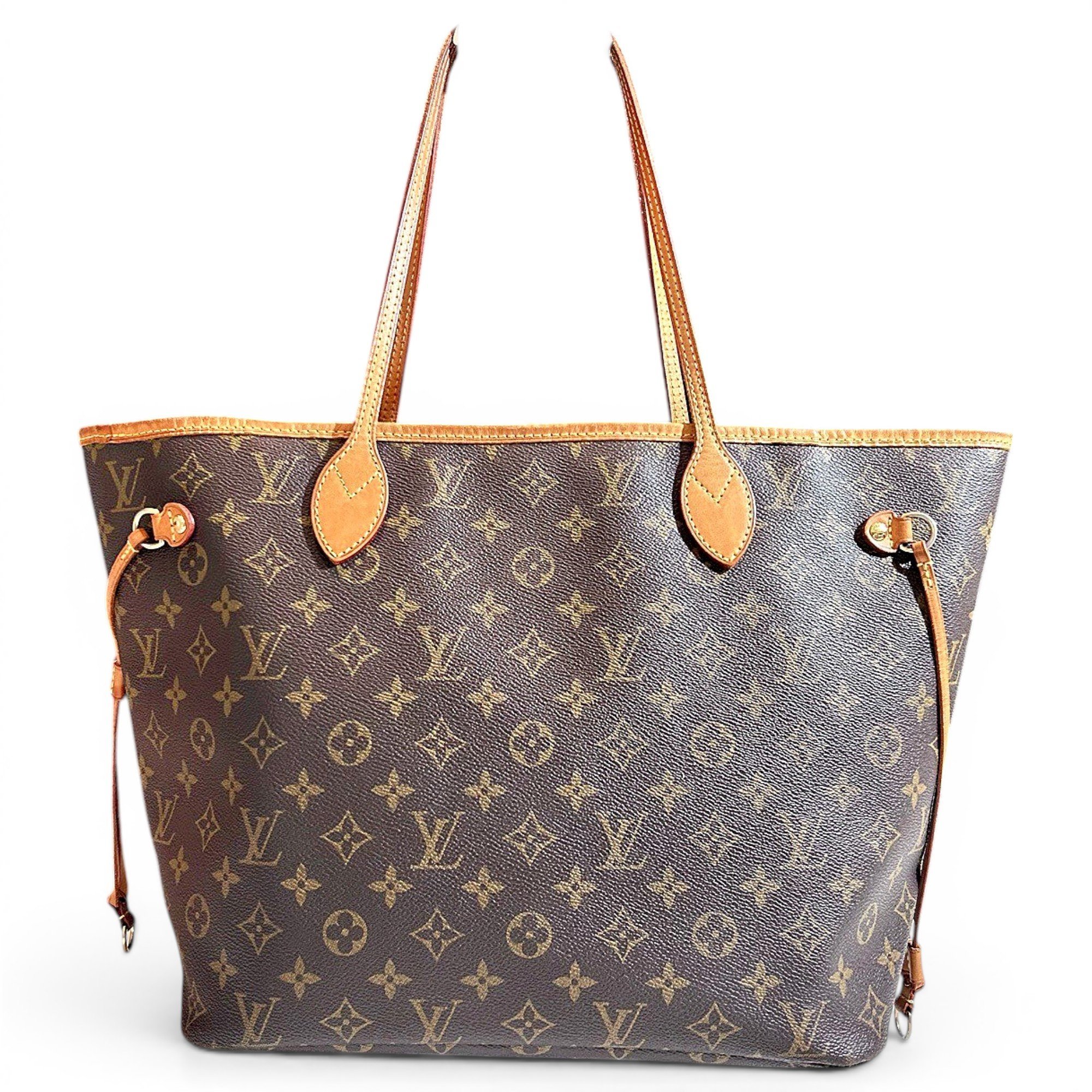 Neverfull patent leather handbag