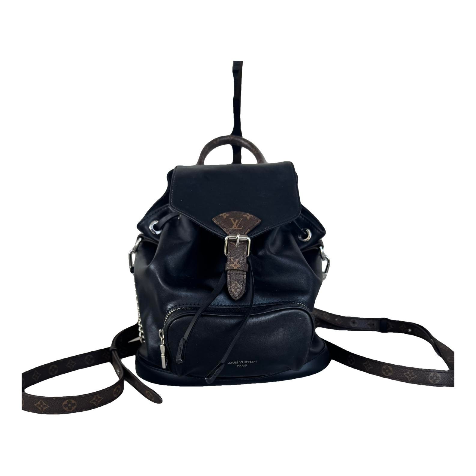 Montsouris leather backpack