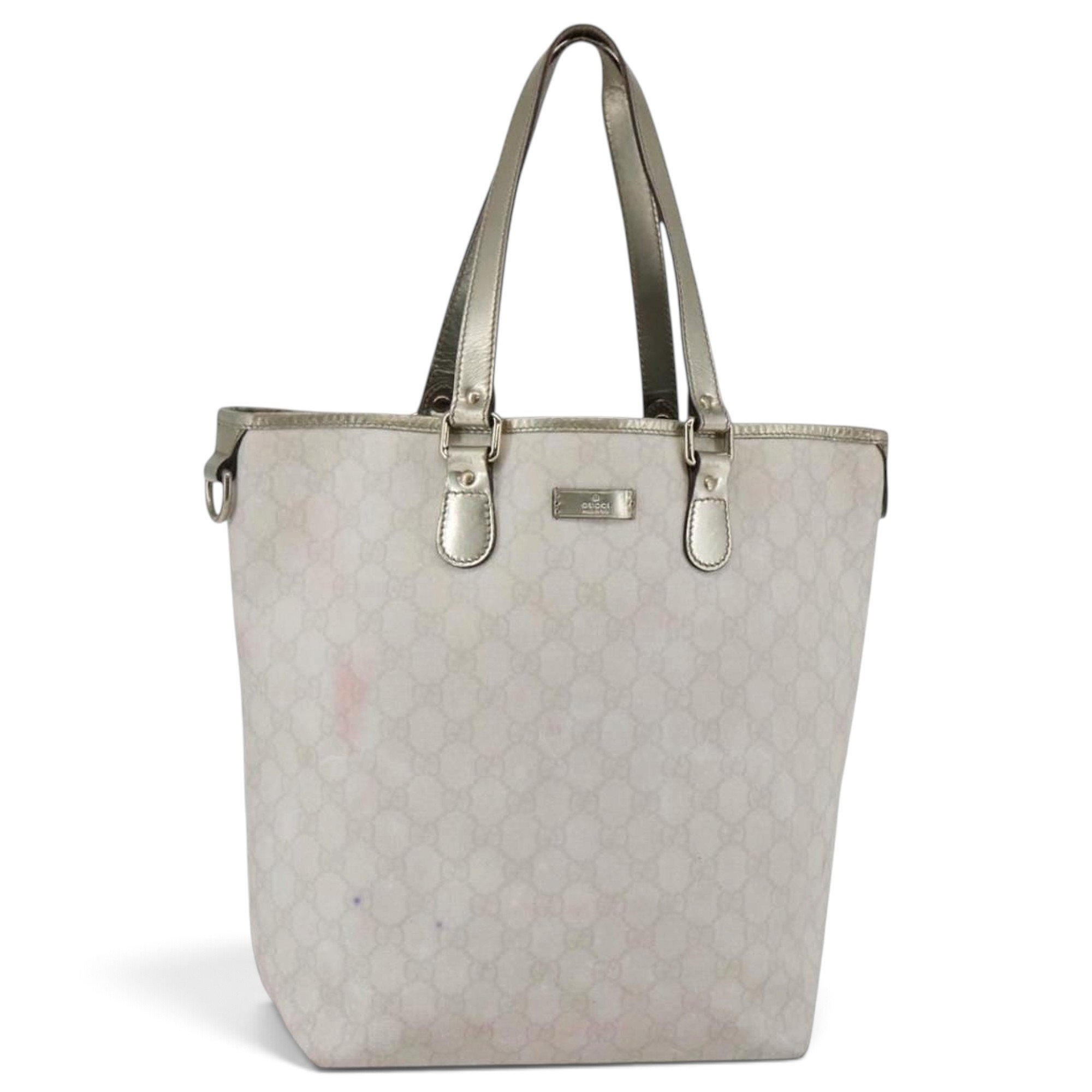 Leather tote