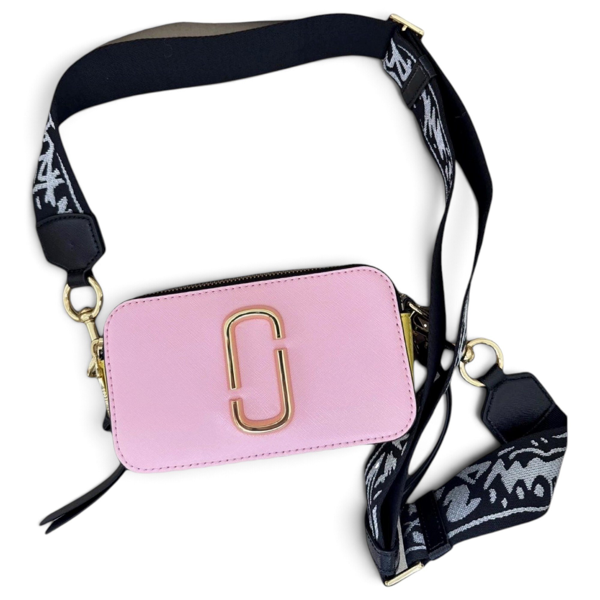 Snapshot leather crossbody bag