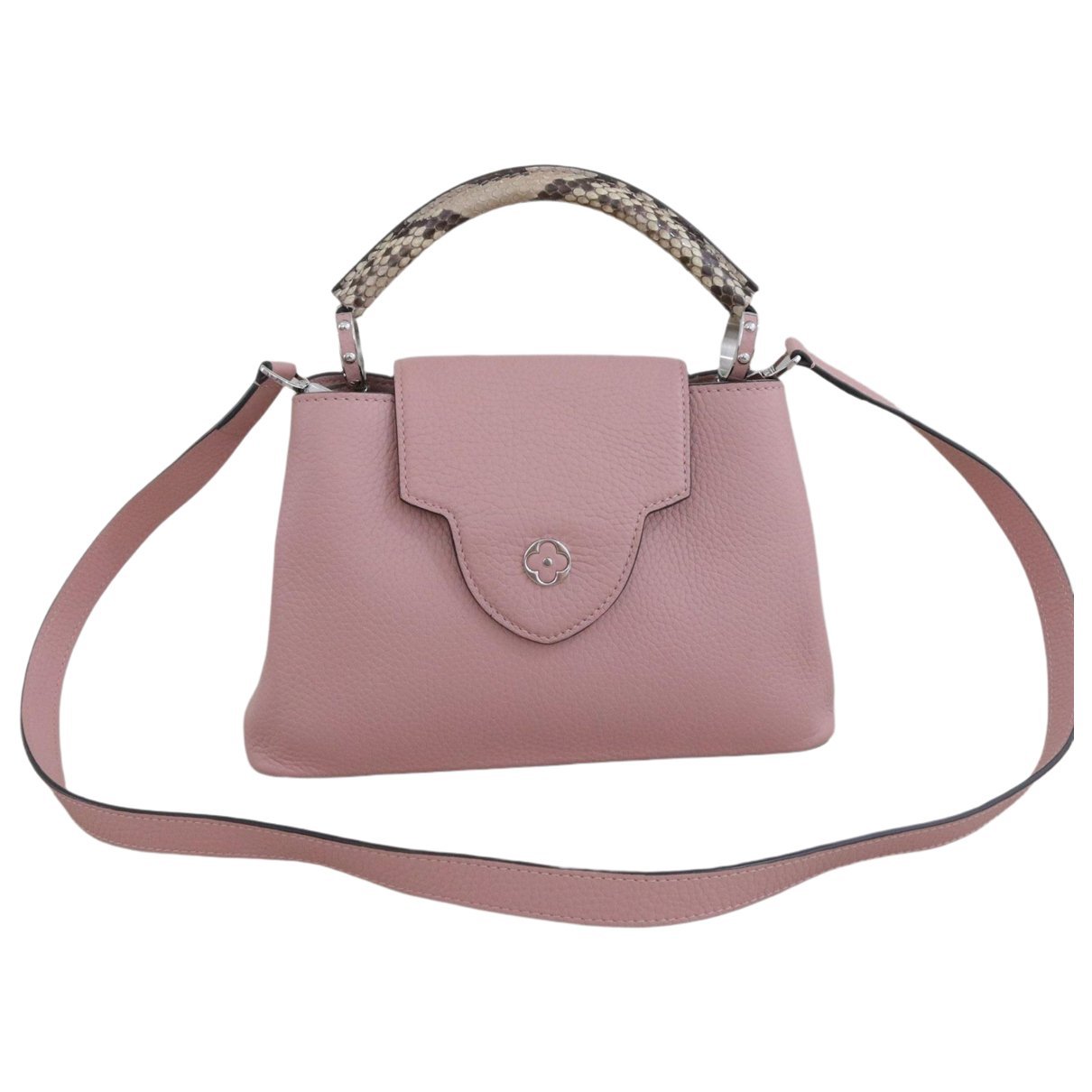 Capucines leather handbag