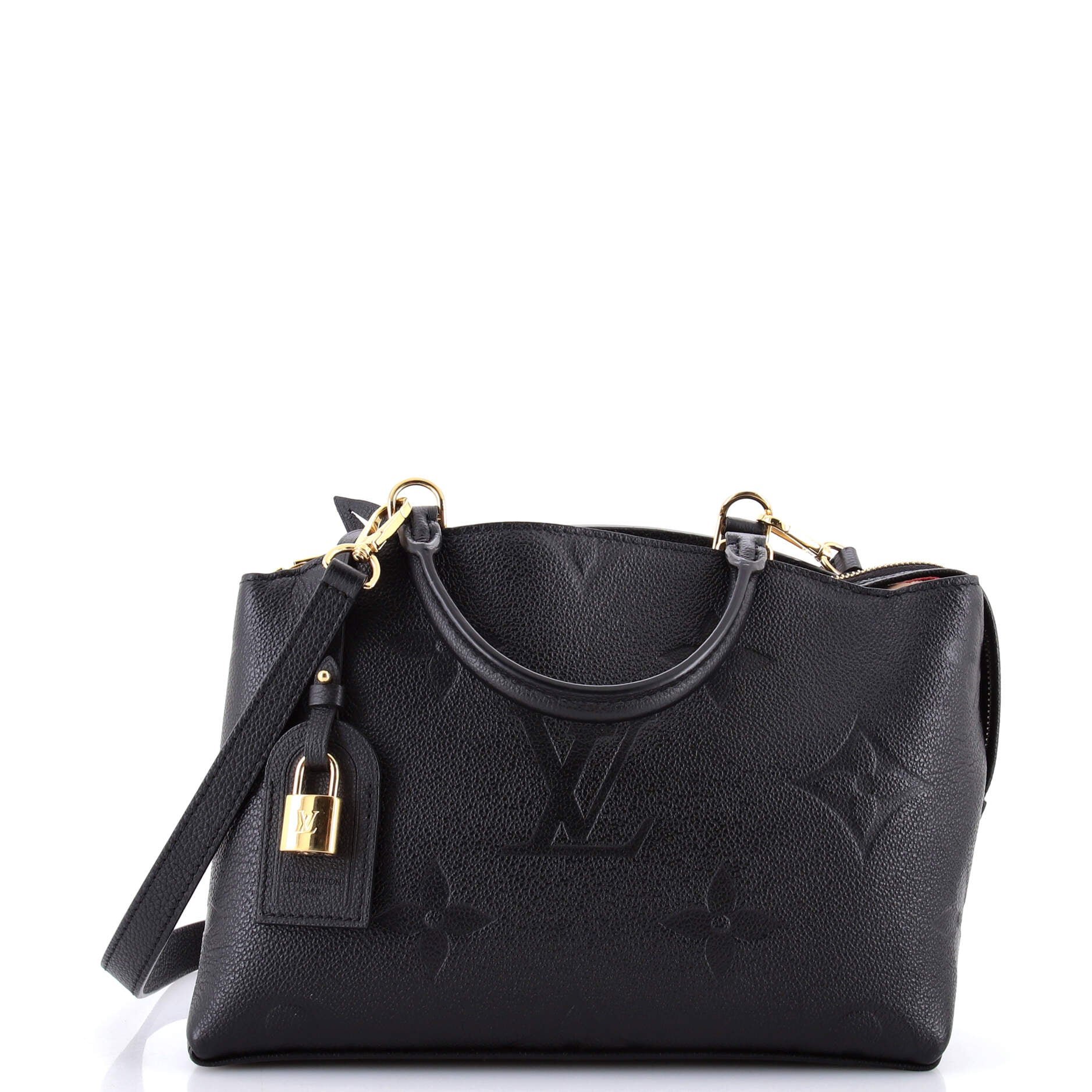 Louis Vuitton Petit Palais Handbag Monogram Empreinte Giant