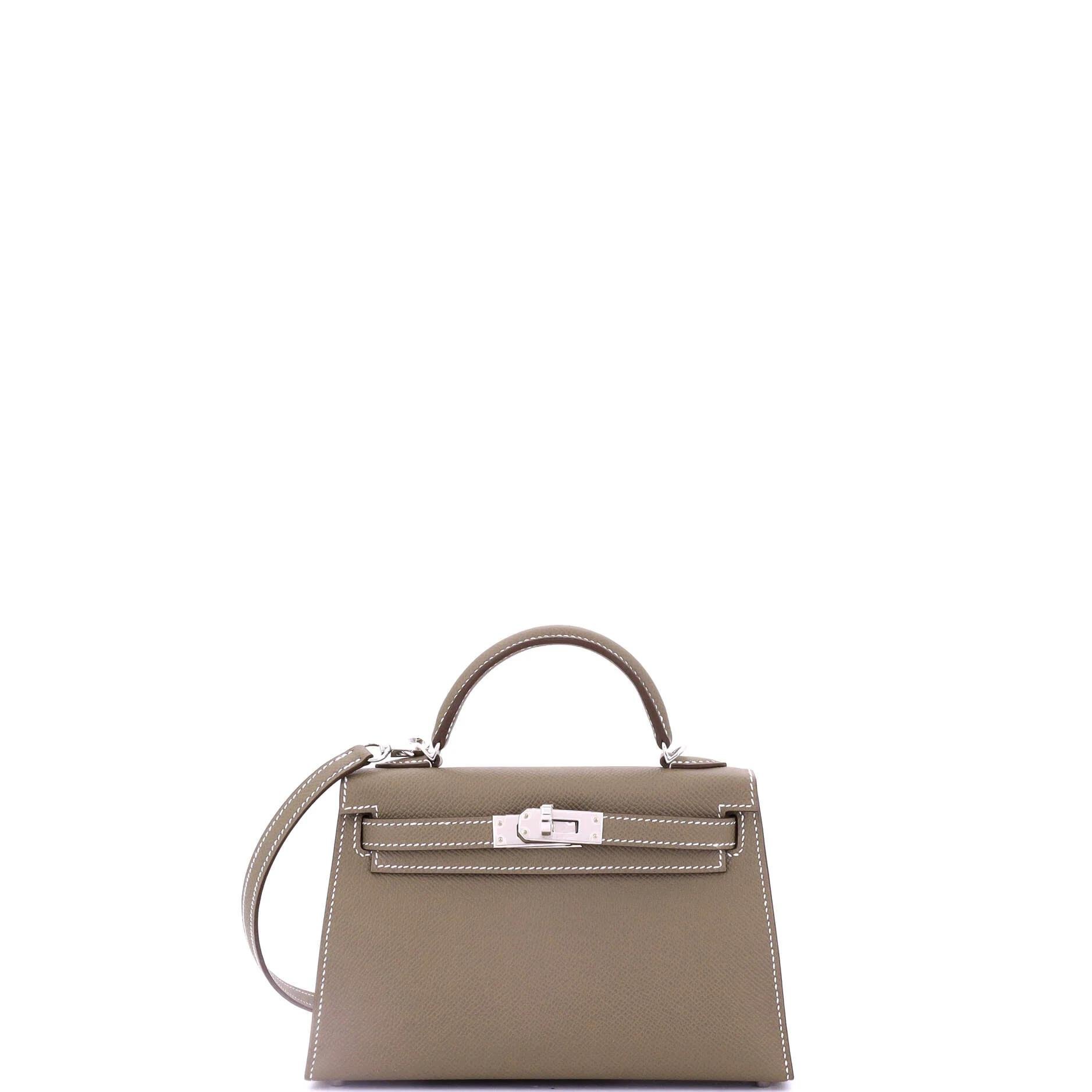 Kelly Mini leather handbag
