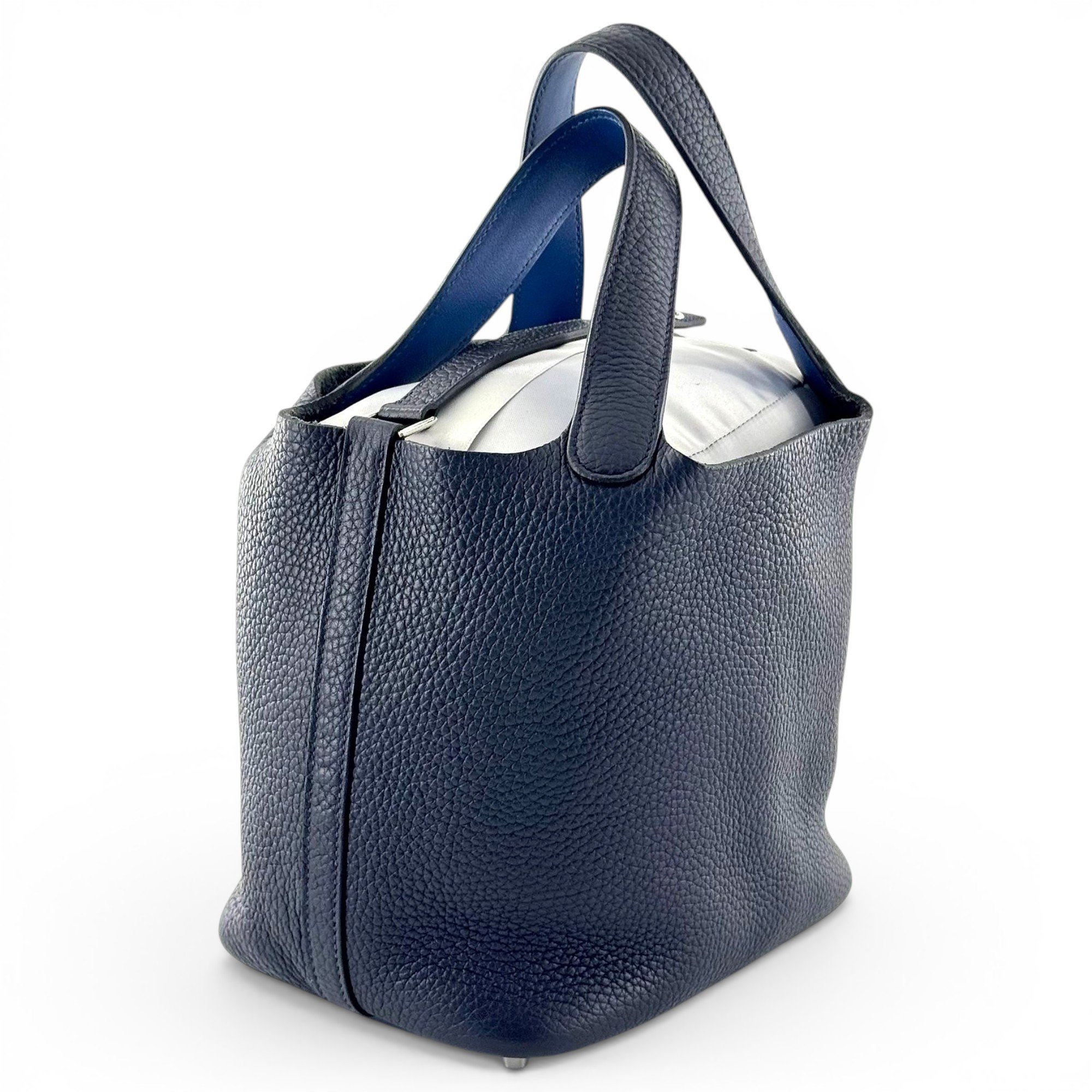 Picotin leather handbag