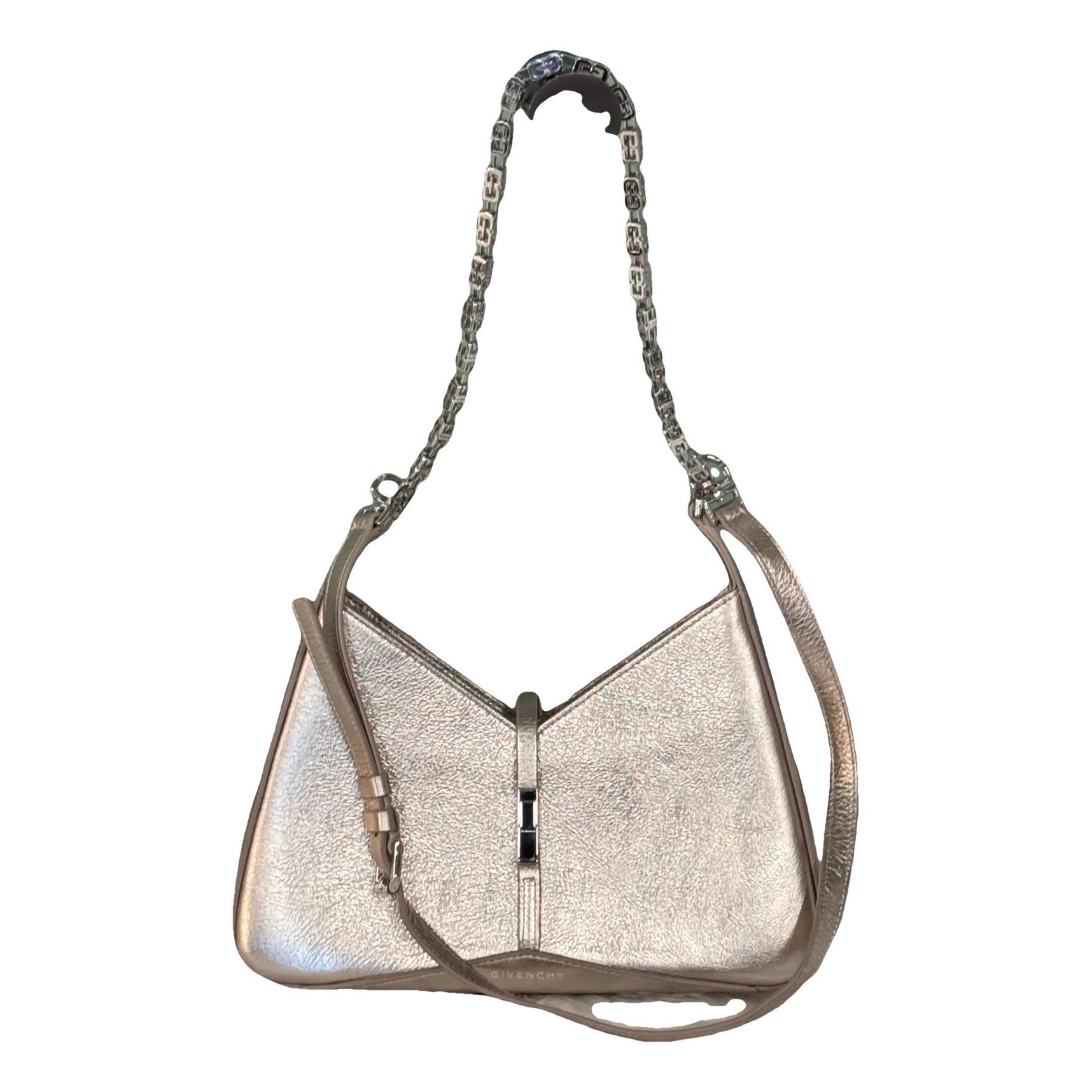 Cut Out leather crossbody bag