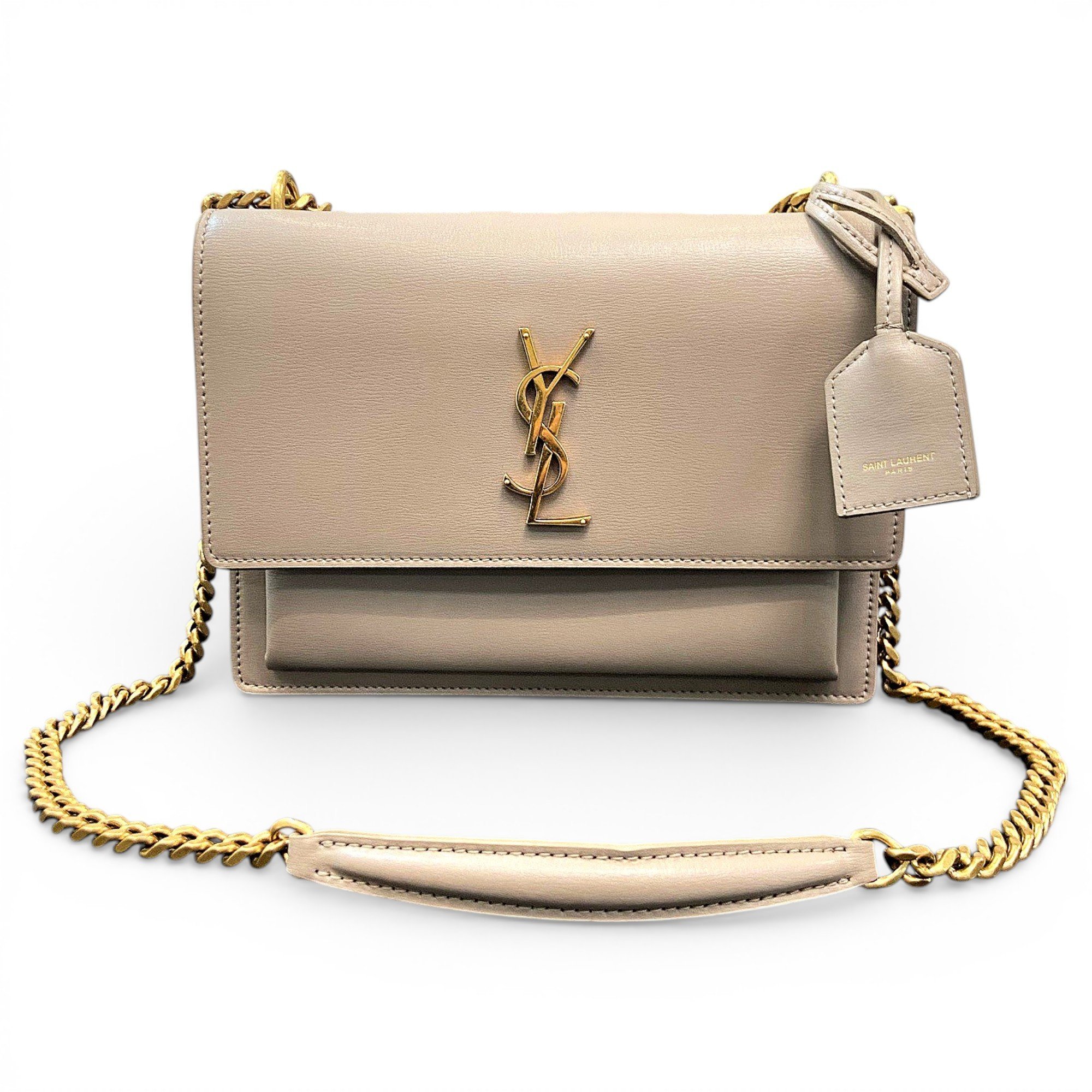 Sunset leather handbag